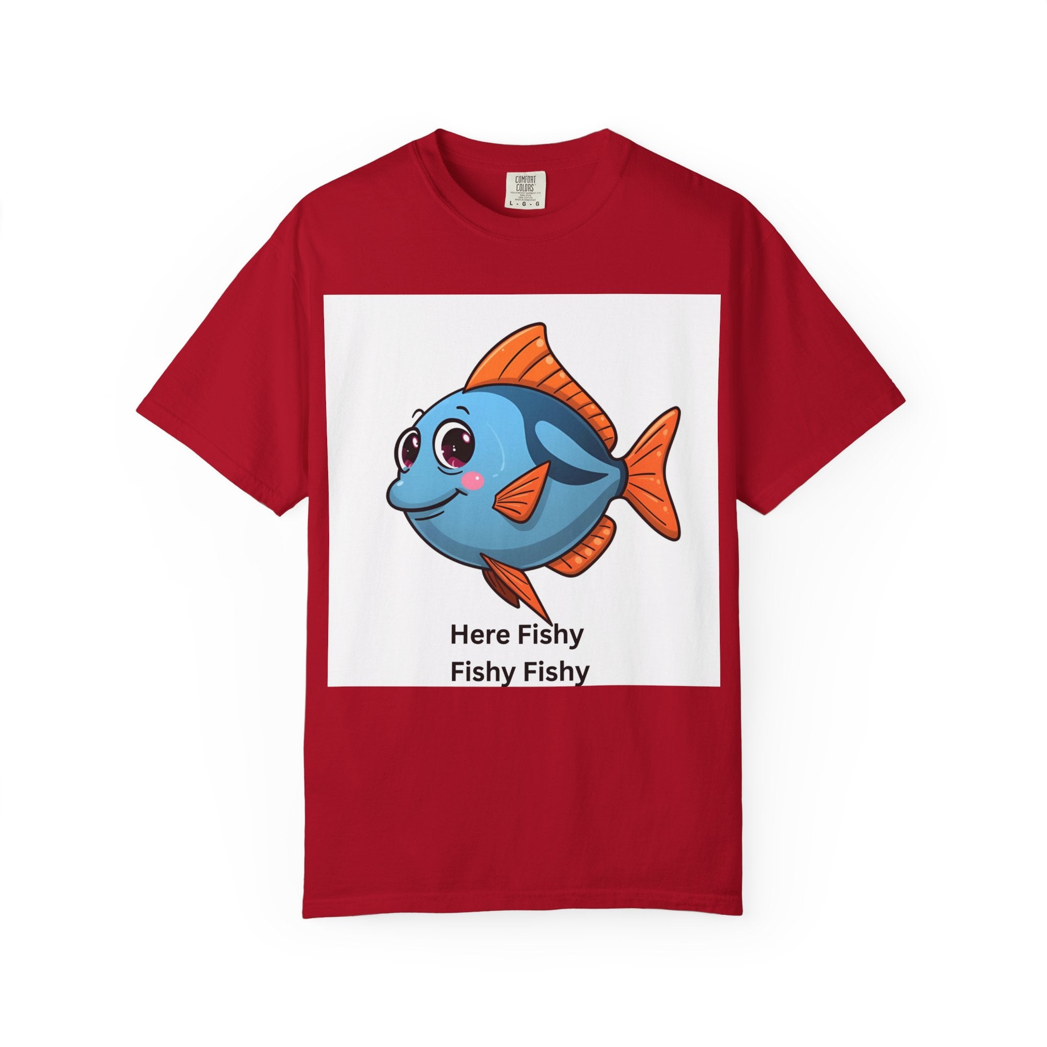 Fishy Fishy Fishy Unisex Garment-Dyed T-shirt