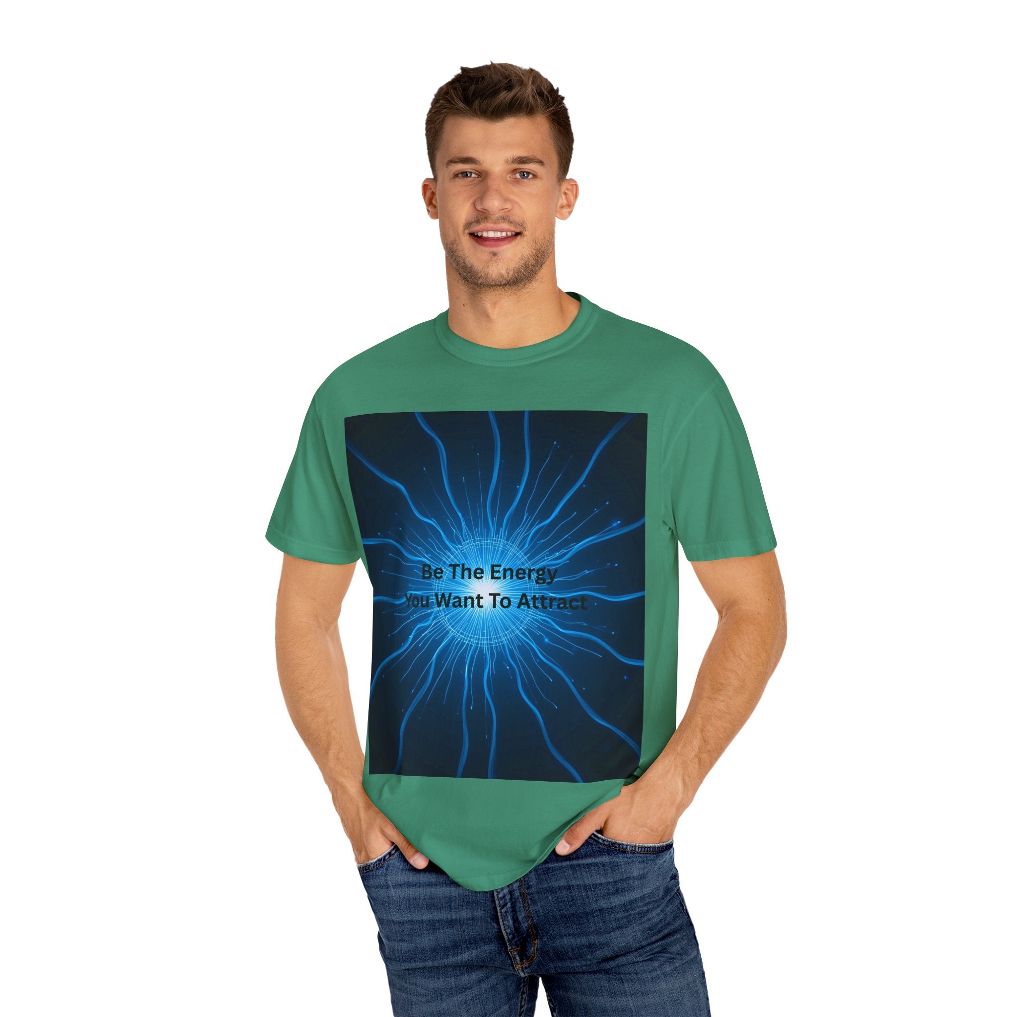 Be The Energy You Want To Attract Unisex Inspirational Energy T-Shirt, Motivational Tee, Mindfulness Shirt, Conscious Living Apparel, Gift for Positive Vibes