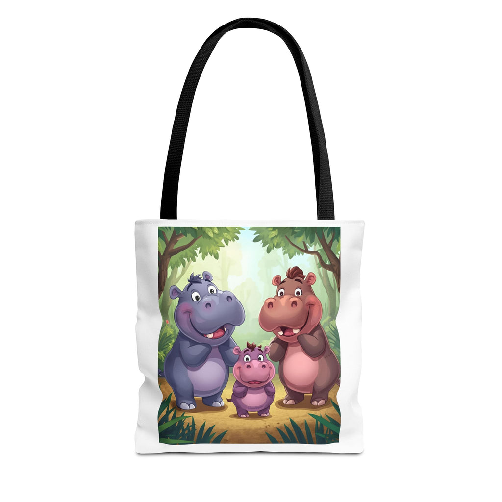 Hippo Cute Tote Bag (AOP)