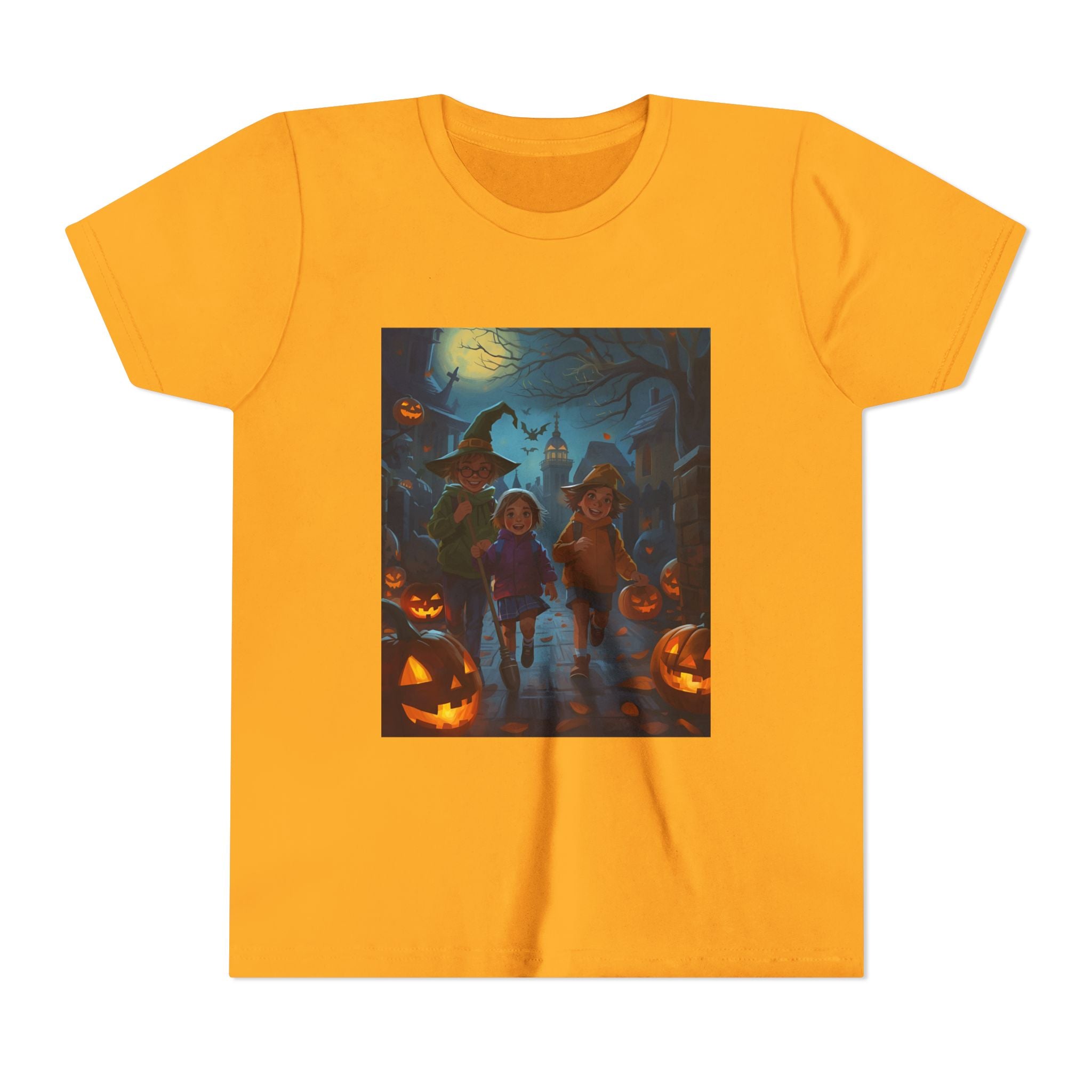 Spooky Halloween Youth Tee | Fun Kids Shirt for Halloween Parties, Trick-or-Treating, Fall Celebrations, Spooky Vibes, Cute Costumes