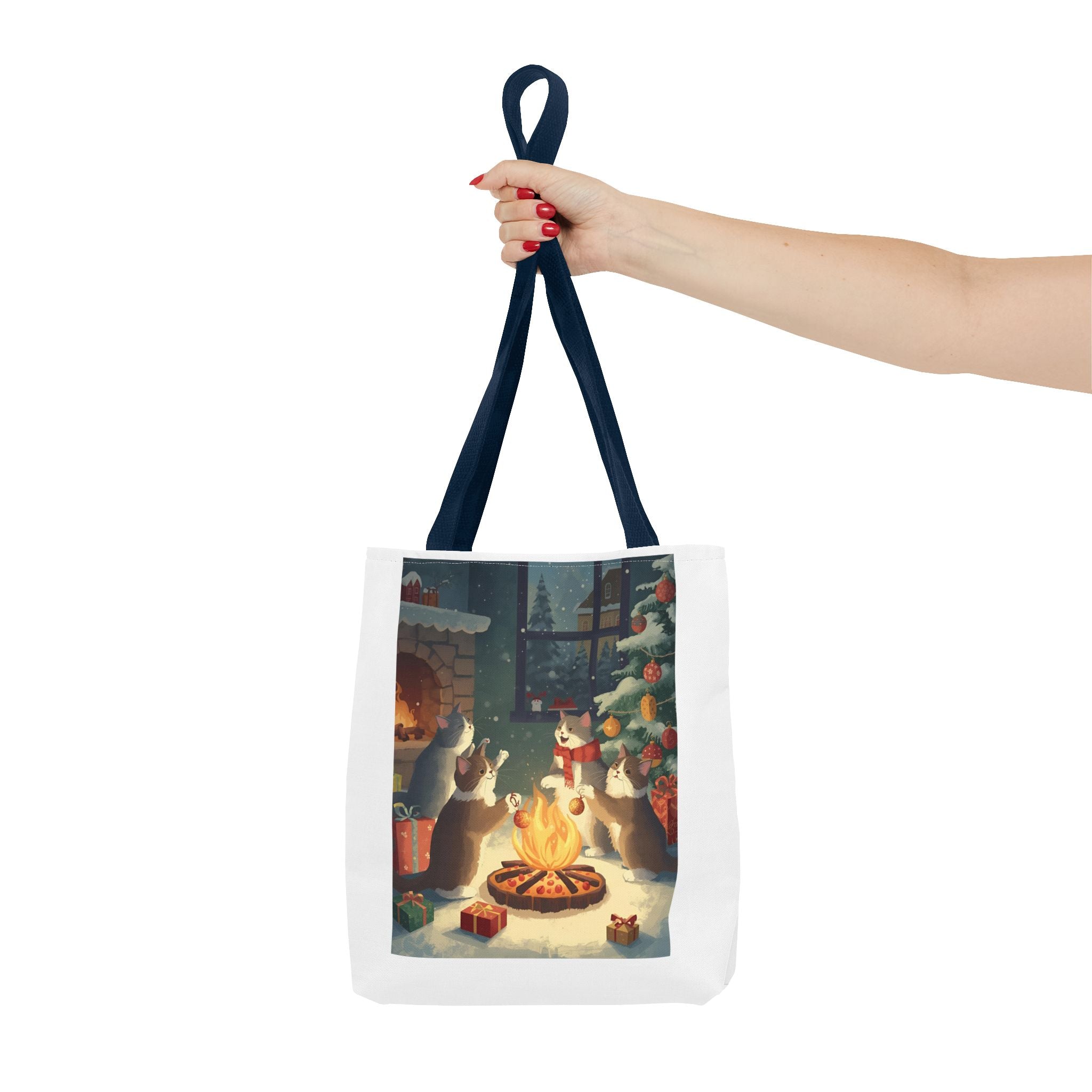 Cute Cats Christmas Tote Bag (AOP)