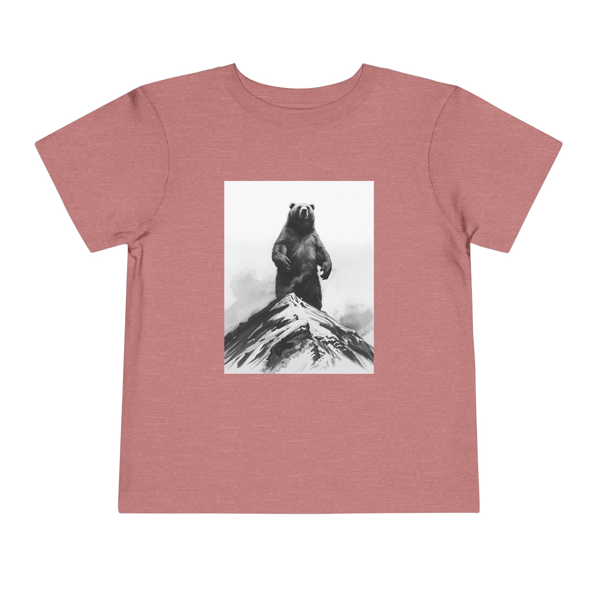 Bear Mountain Snow Toddler Short Sleeve Tee