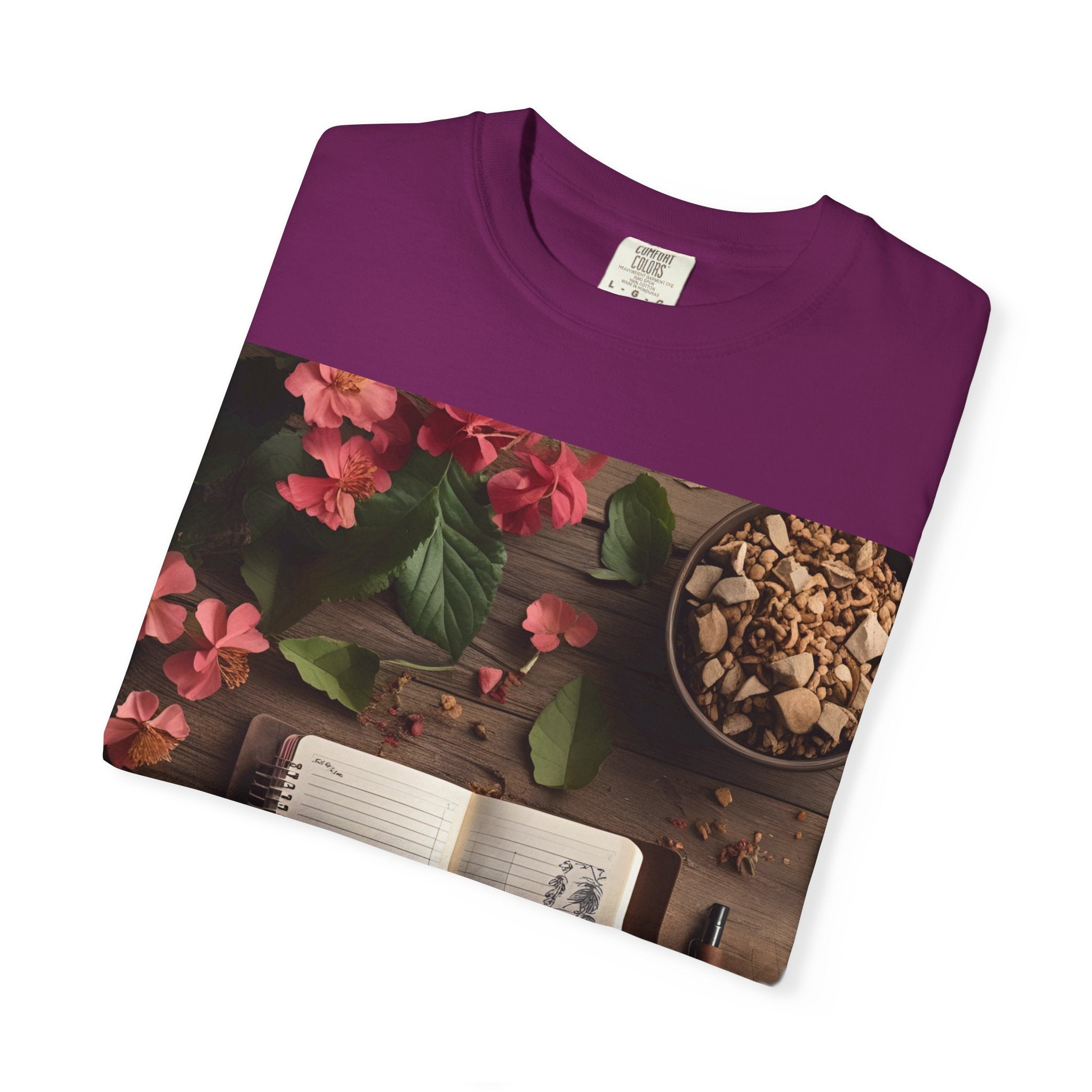 Chic Garden T-Shirt for Nature Lovers, Casual Wear, Eco-Friendly Apparel, Gift for Friends, Stylish Summer Shirt
