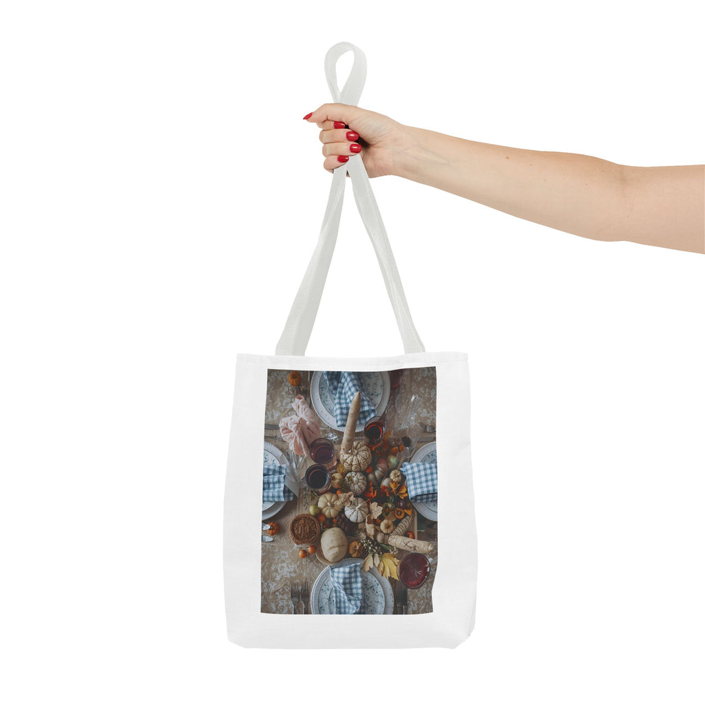 Rustic Gatherings Tote Bag, Versatile Shopping Tote, Bohemian Style Purse, Perfect for Farmers Markets, Eco-Friendly Gift