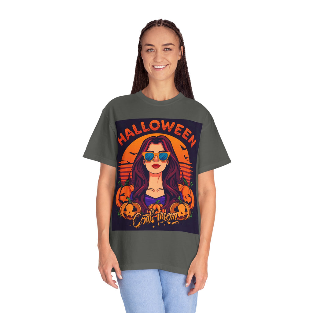 Halloween Cool Mom Unisex T-Shirt, Spooky Season Tee, Family Gathering Outfit, Fall Festival Wear, Gift for Moms