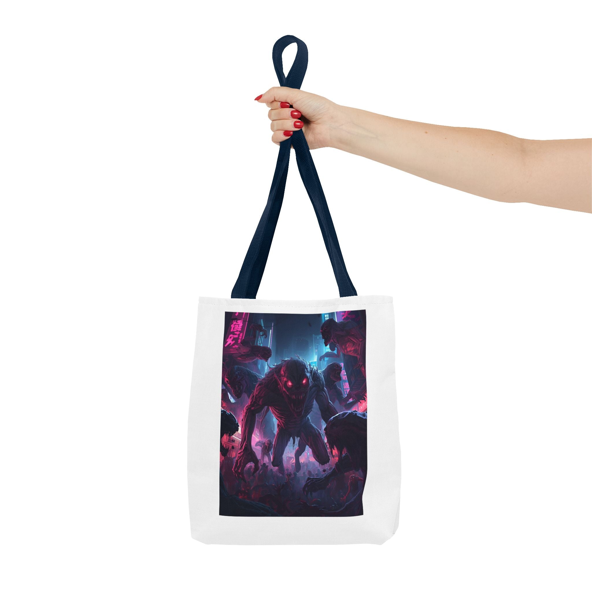 Spooky Creature Tote Bag (AOP)