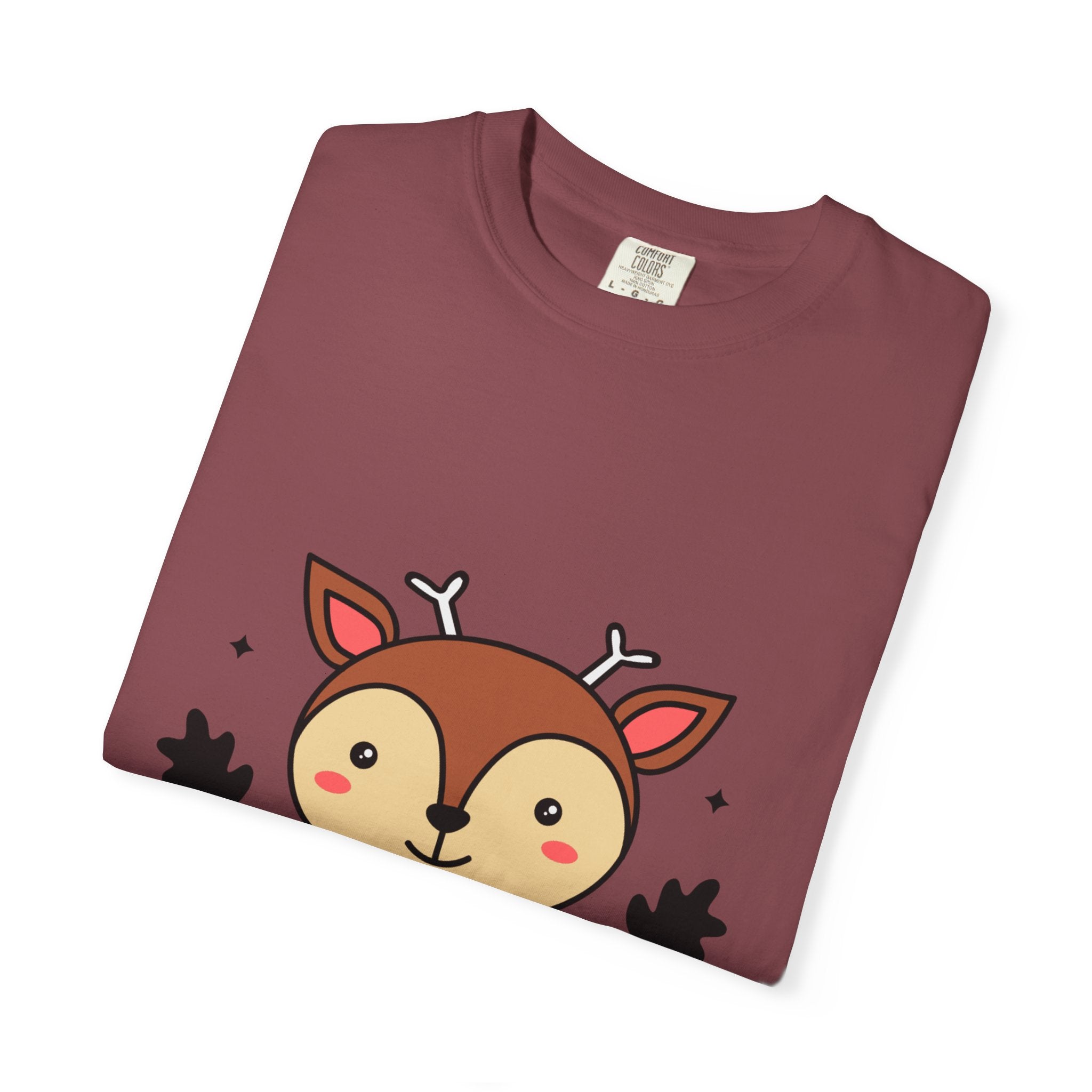 Cute Animal Graphic T-Shirt, Oh Deer Tee, Gift for Animal Lovers, Funny Shirt for Family, Casual Wear, Unisex Fashion