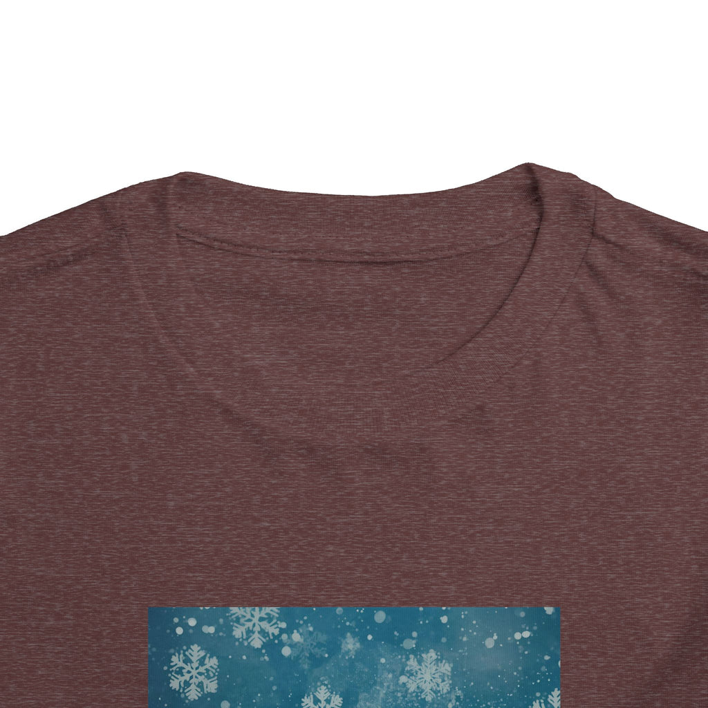 Cute Cat Festive Christmas Toddler Short Sleeve Tee