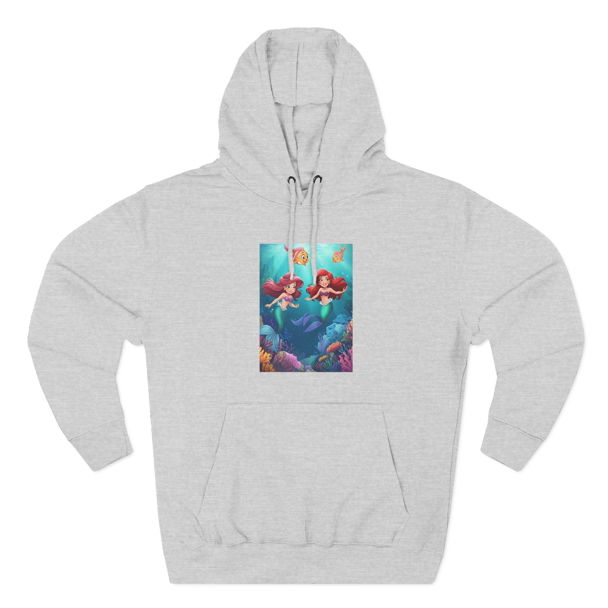 Mermaid Three-Panel Fleece Hoodie