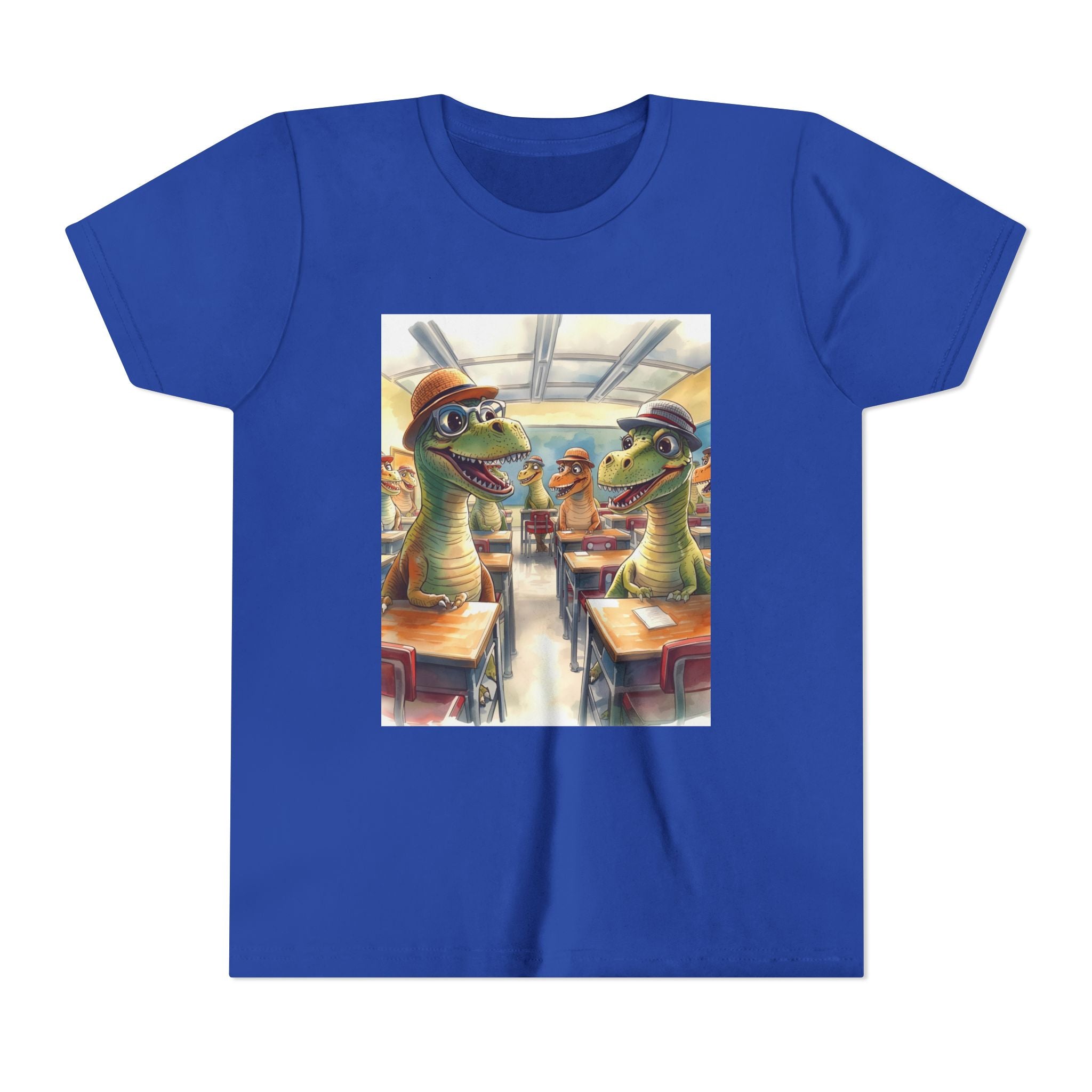 Dinosaur Classroom Youth Short Sleeve Tee