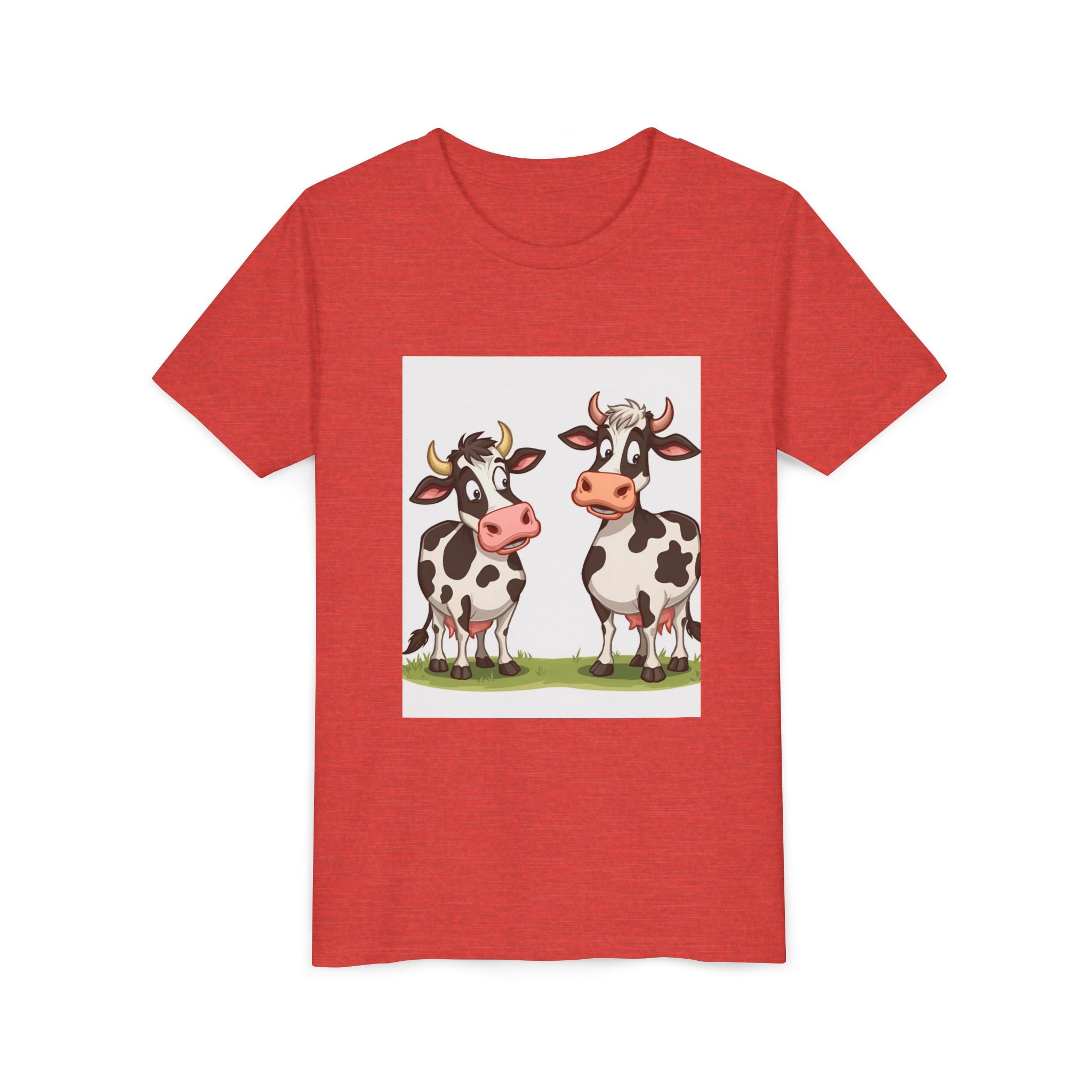Cute Cows Youth Short Sleeve Tee