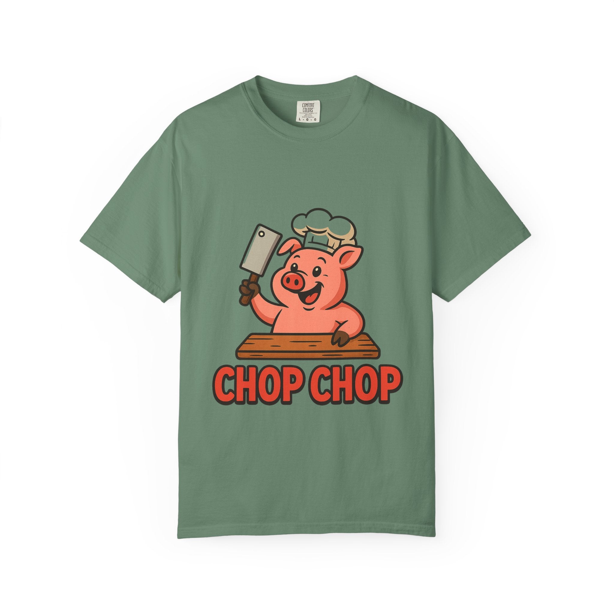 Funny Chef Pig T-shirt, Humorous Cooking Shirt, Gift for Food Lovers, BBQ Master Tee, Fun Kitchen Apparel