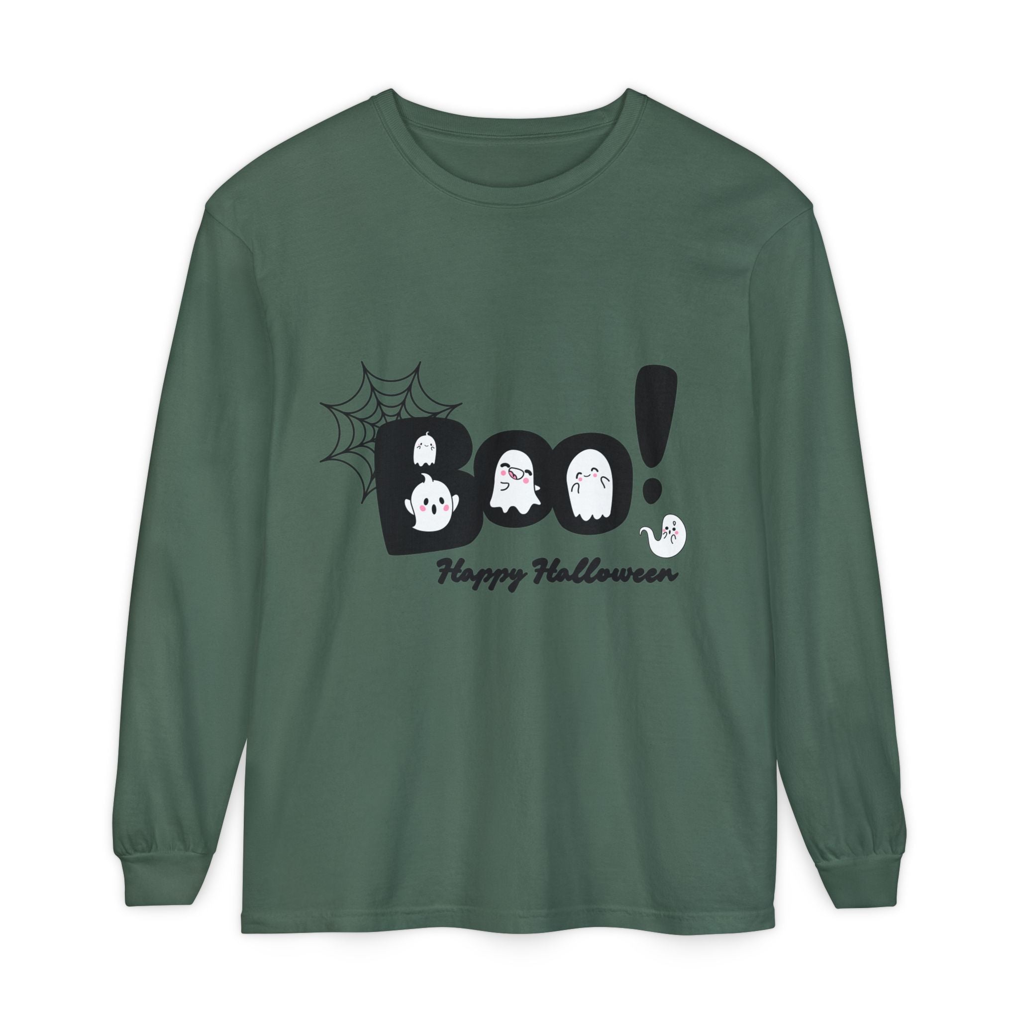 Halloween Boo Long Sleeve T-Shirt, Unisex Spooky Tee, Perfect for Fall Celebrations, Ghost Graphic Shirt, October Style Apparel, Casual [...]
