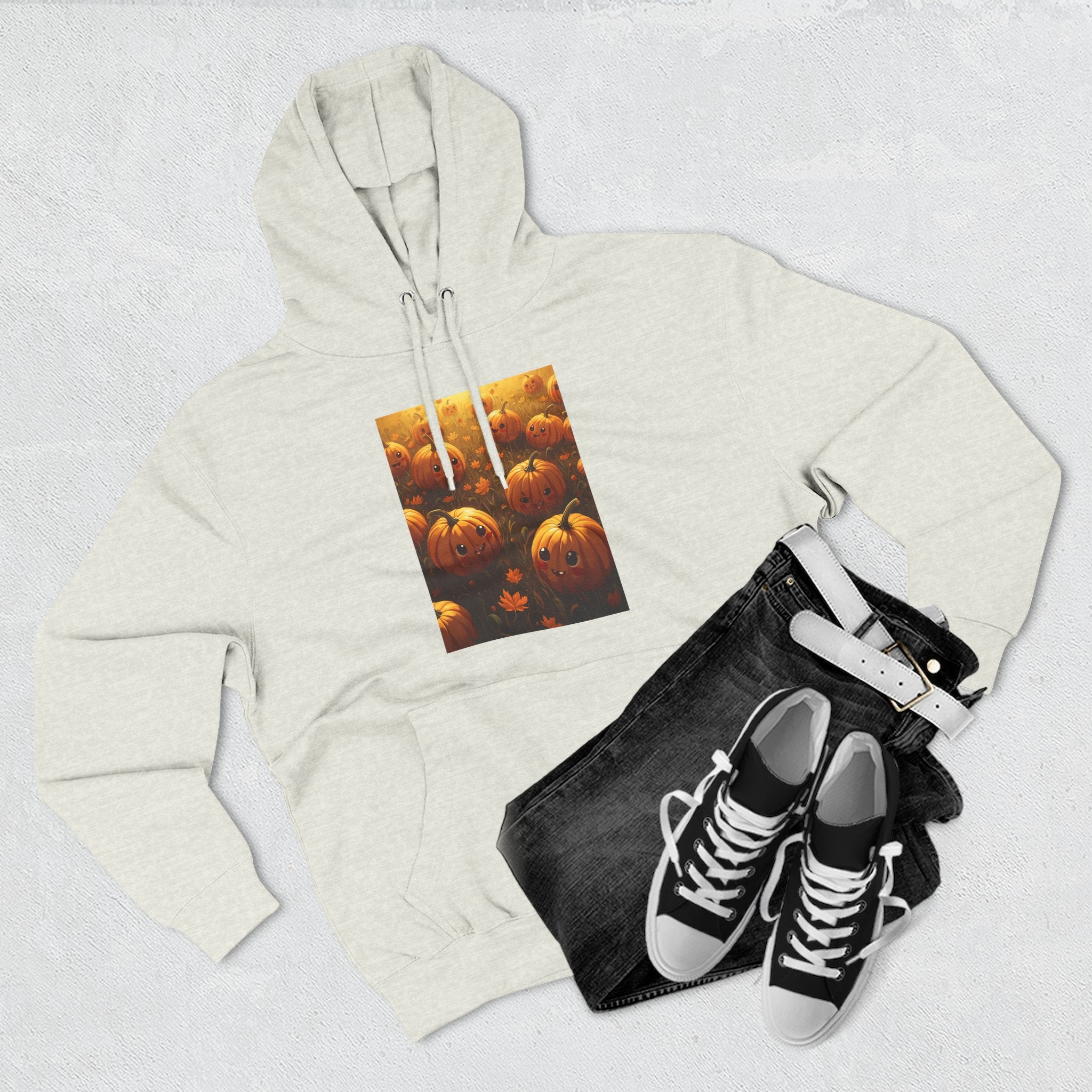 Cozy Pumpkin Hoodie, Fall Apparel, Halloween Gift, Pumpkin Patch Sweater, Autumn Clothing, Seasonal Style