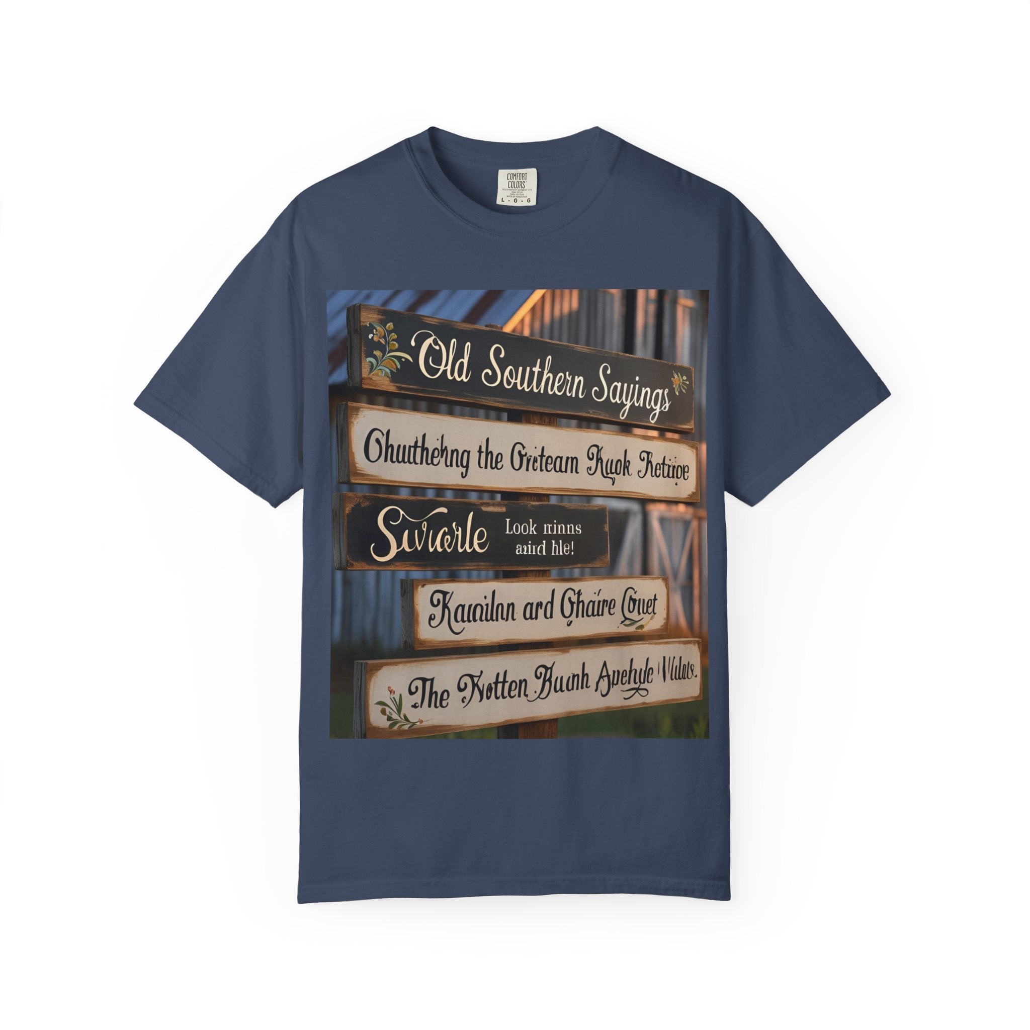 Old Southern Sayings Crossing Unisex T-shirt, Southern Pride Tee, Gift for Her/Him, Casual Wear, Vintage Style Shirt, Summer Wardrobe Essential