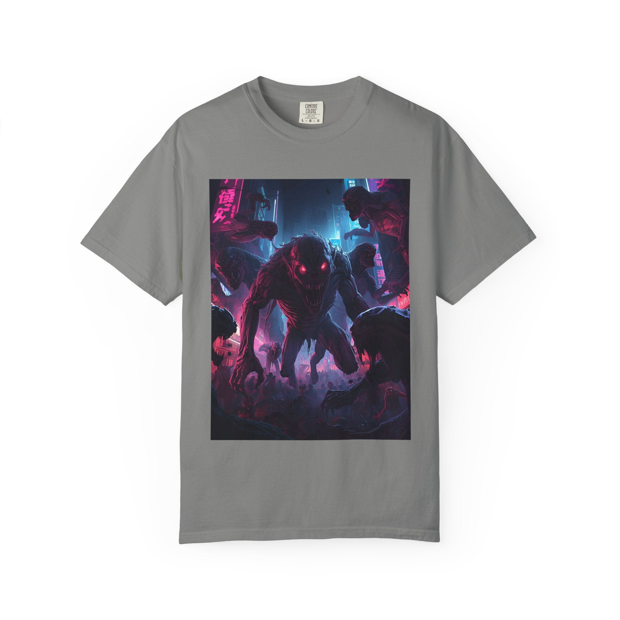 Spooky Creature Gothic Horror Unisex T-Shirt, Spooky Graphic Tee, Unique Gift for Halloween, Vintage-Inspired Horror Tee, Monster Art Shirt