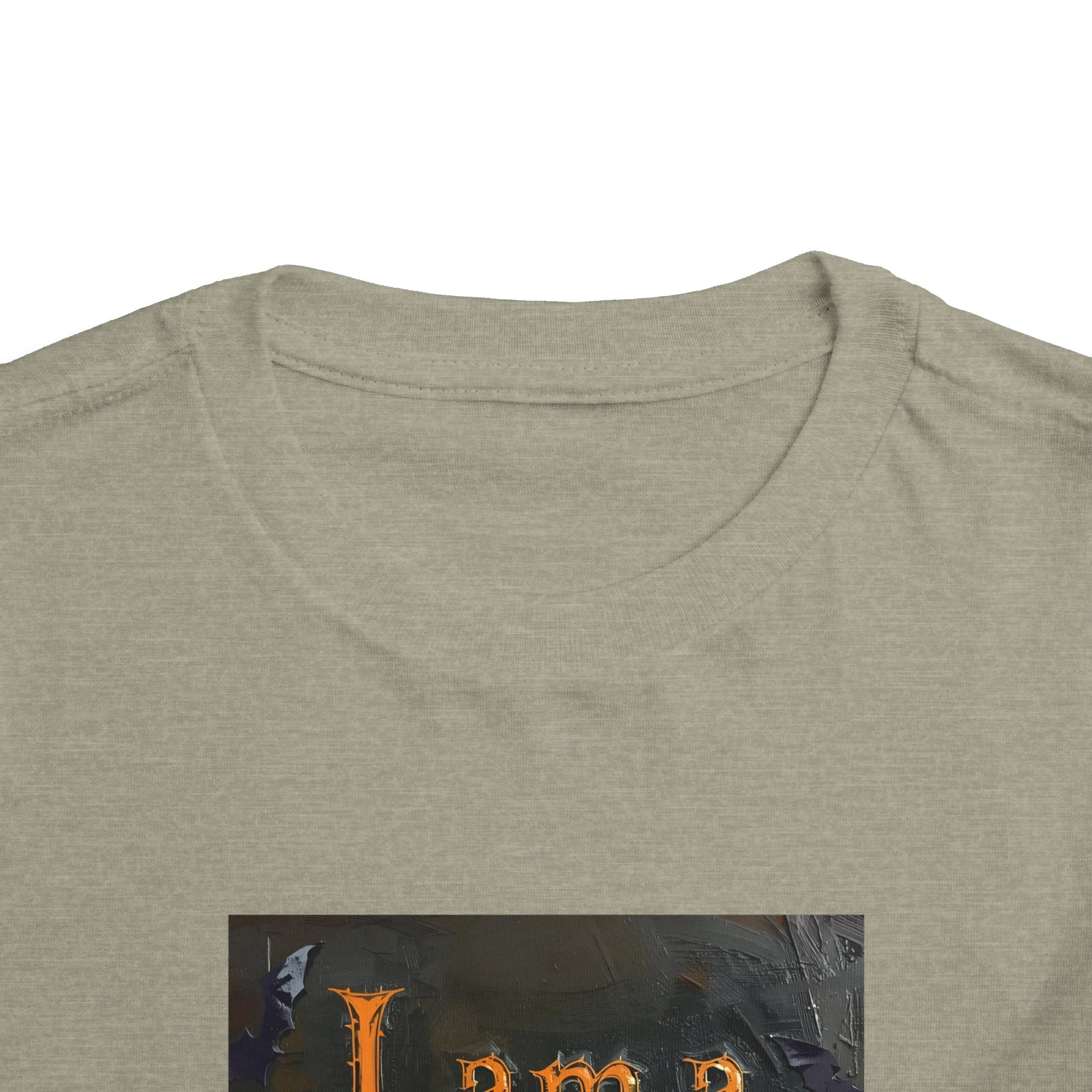 I Am A Halloween Baby Toddler Short Sleeve Tee