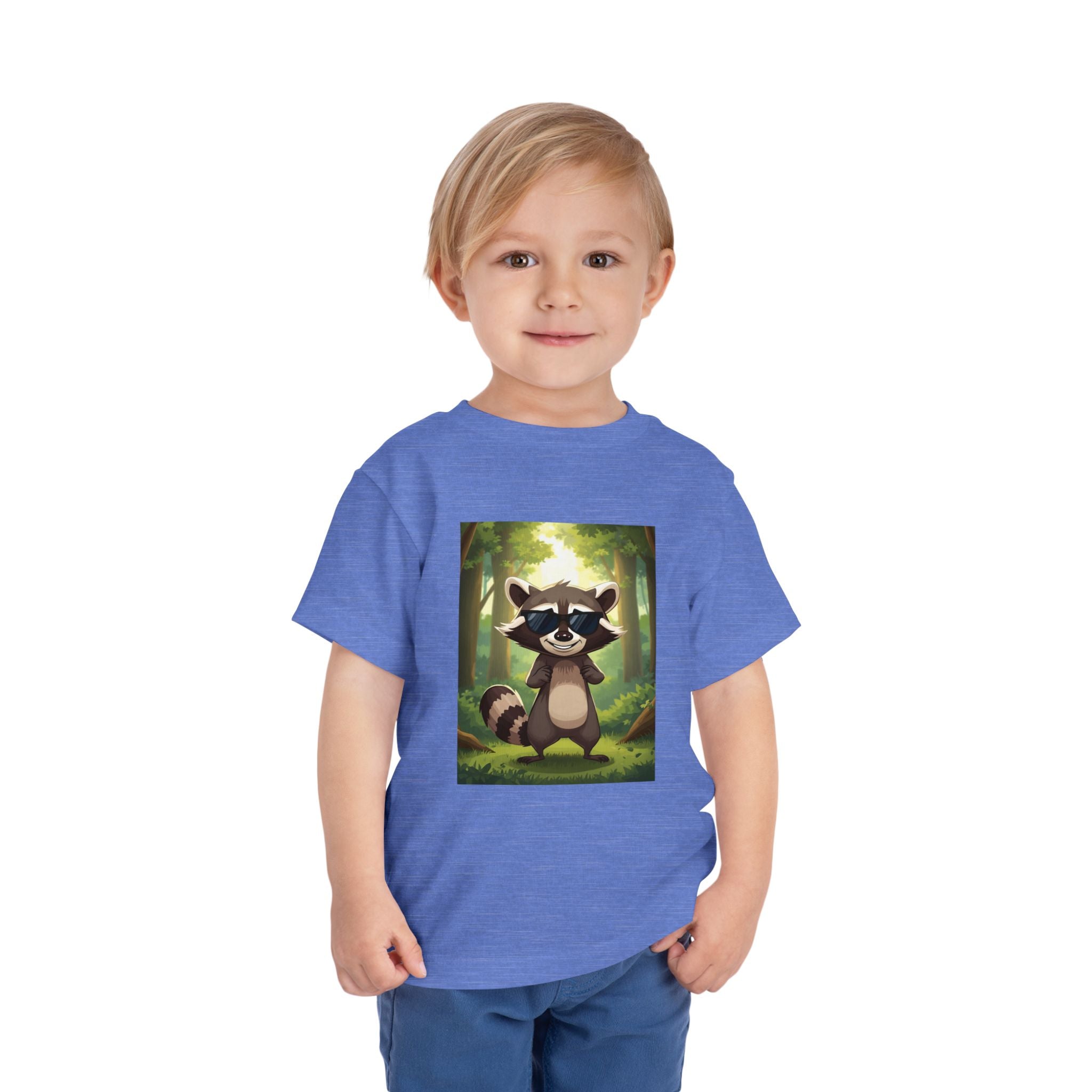 Raccoon Toddler Short Sleeve Tee