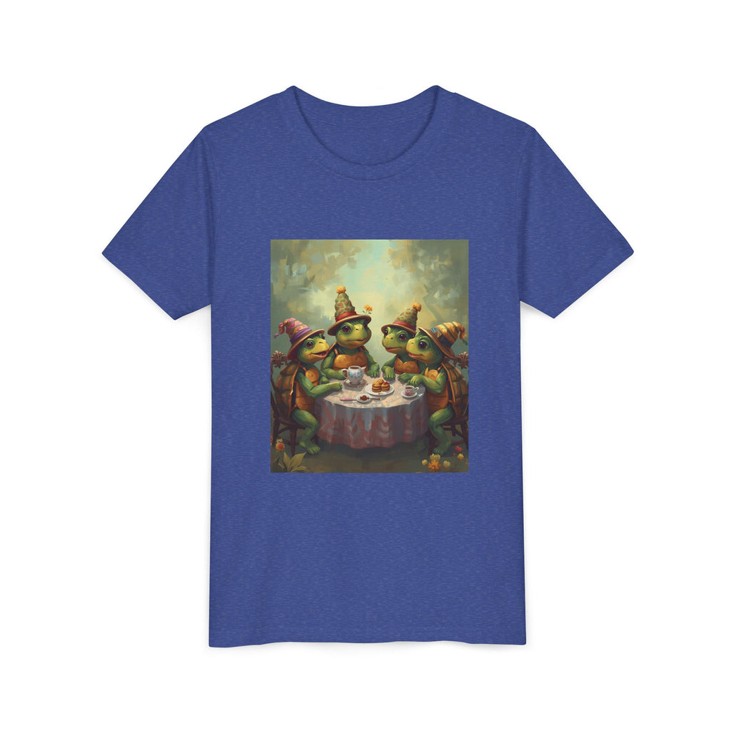 Whimsical Turtle Youth Short Sleeve Tee
