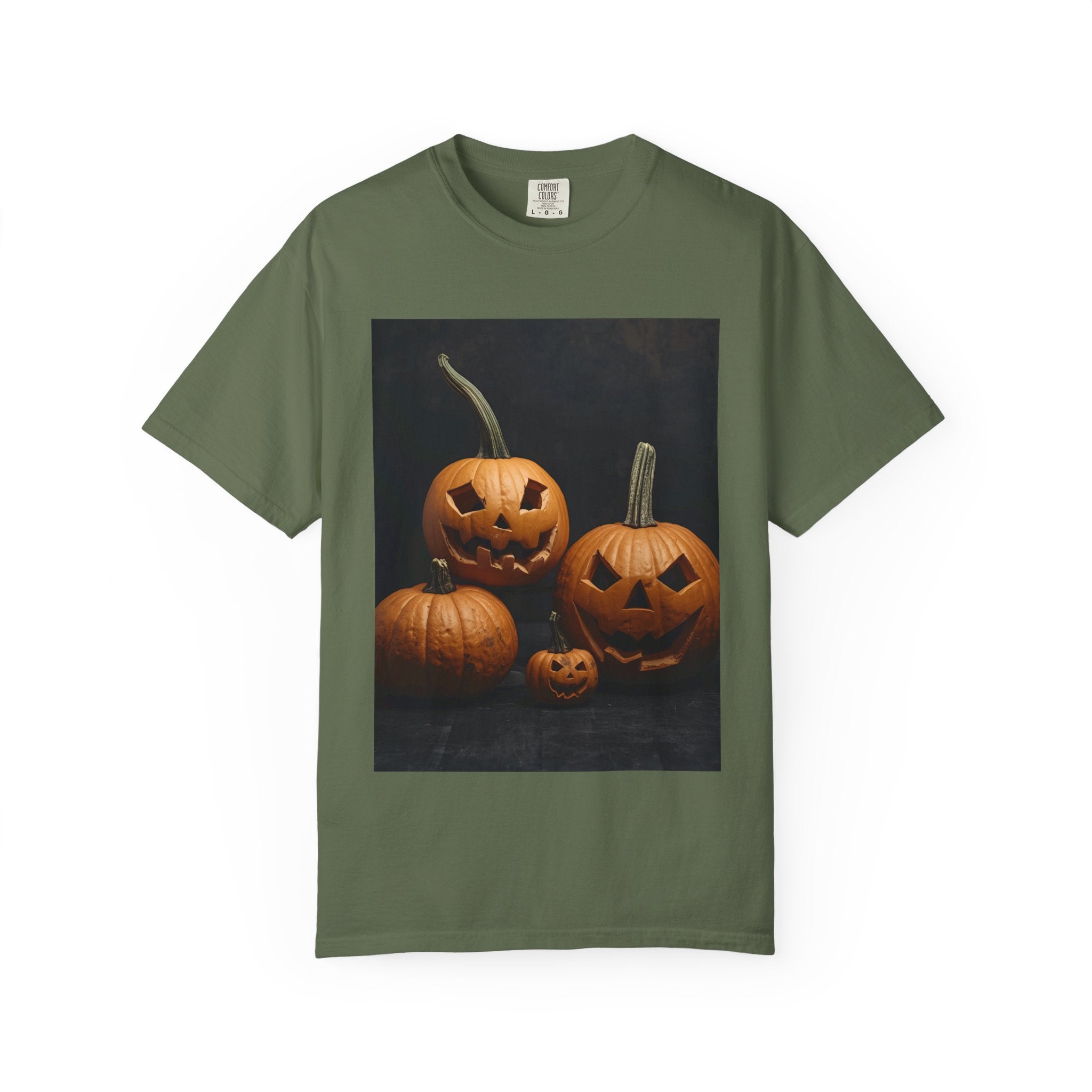 Halloween Pumpkin Graphic Tee, Unisex T-Shirt, Fall Fashion, Cozy Casual Wear, Spooky Season Apparel, Autumn Vibes