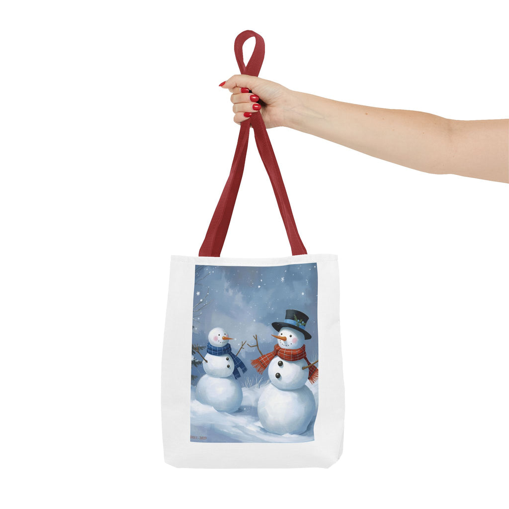 Christmas Snowman Family Tote Bag (AOP)