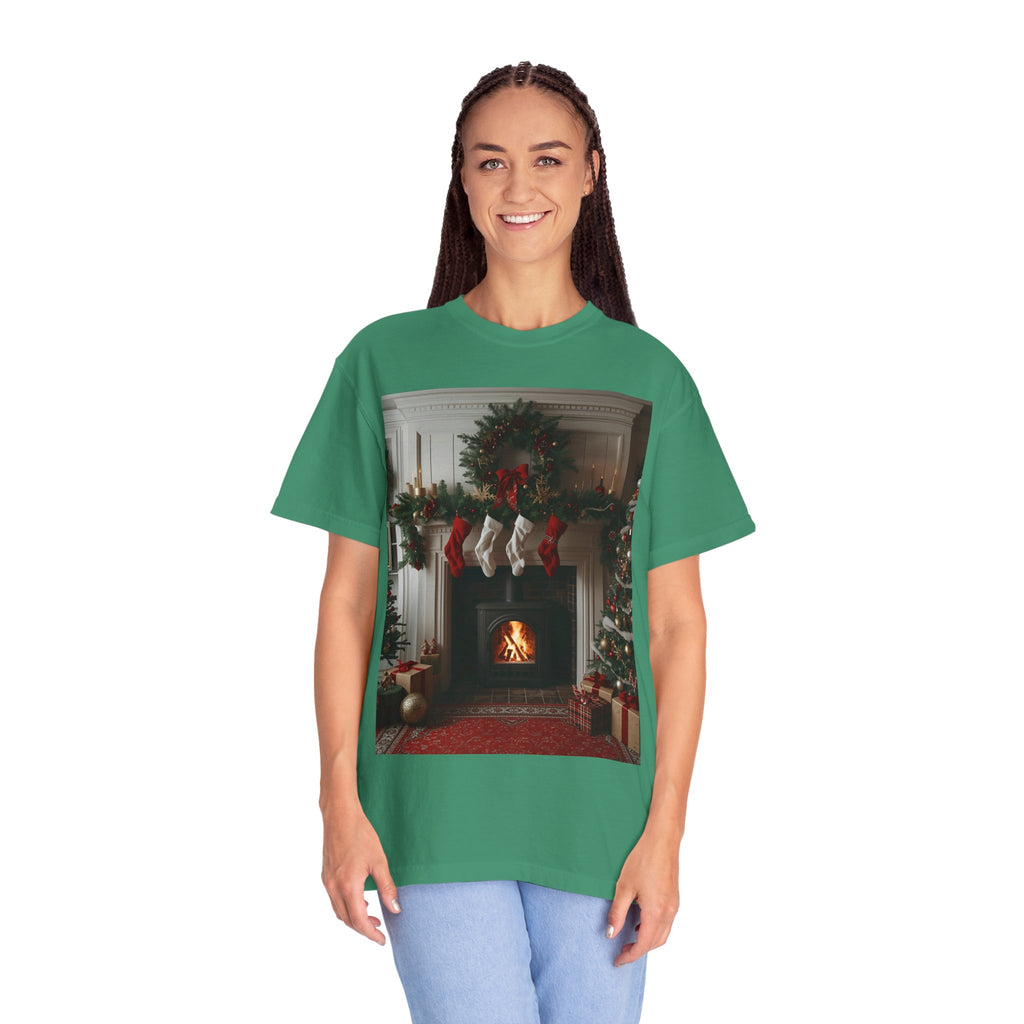 Cozy Christmas T-Shirt, Winter Holiday Tee, Seasonal Gift Shirt, Unisex Clothing, Festive Style, Christmas Decor Apparel