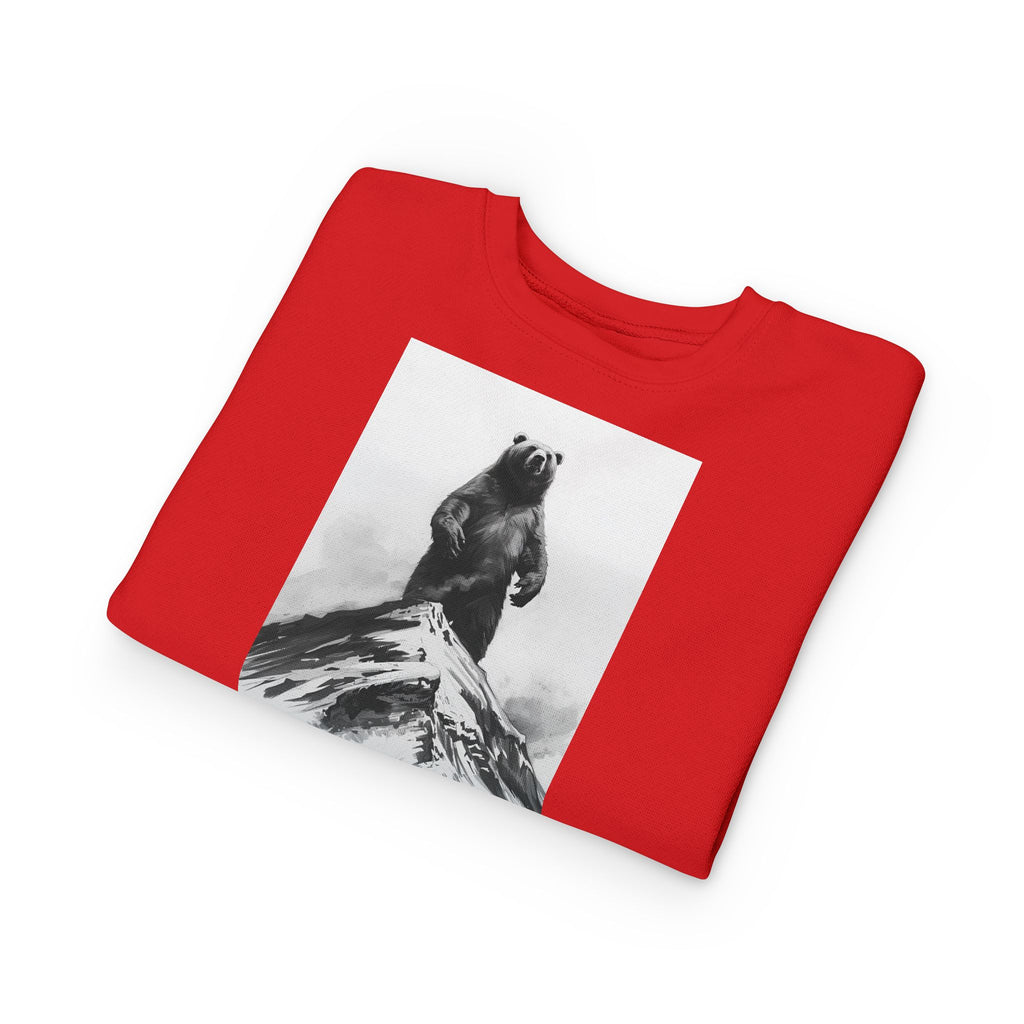 Bear Mountain Snow Toddler Sweatshirt