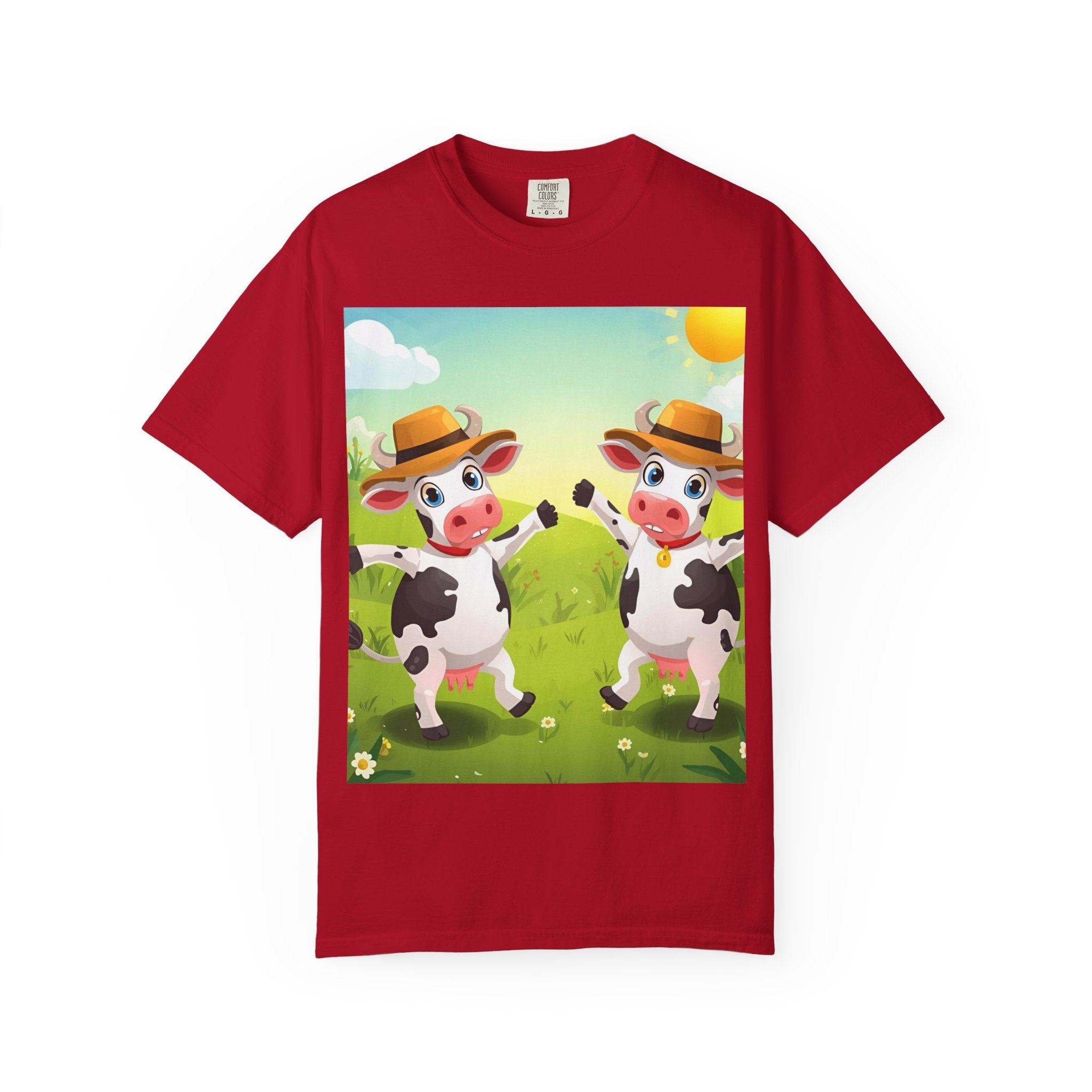 Cute Cow Fun Farm Playful Cow Graphic T-Shirt, Fun Tee for Kids, Animal Lovers, Farm Life, Casual Wear, Summer Vibes, Birthday Gift