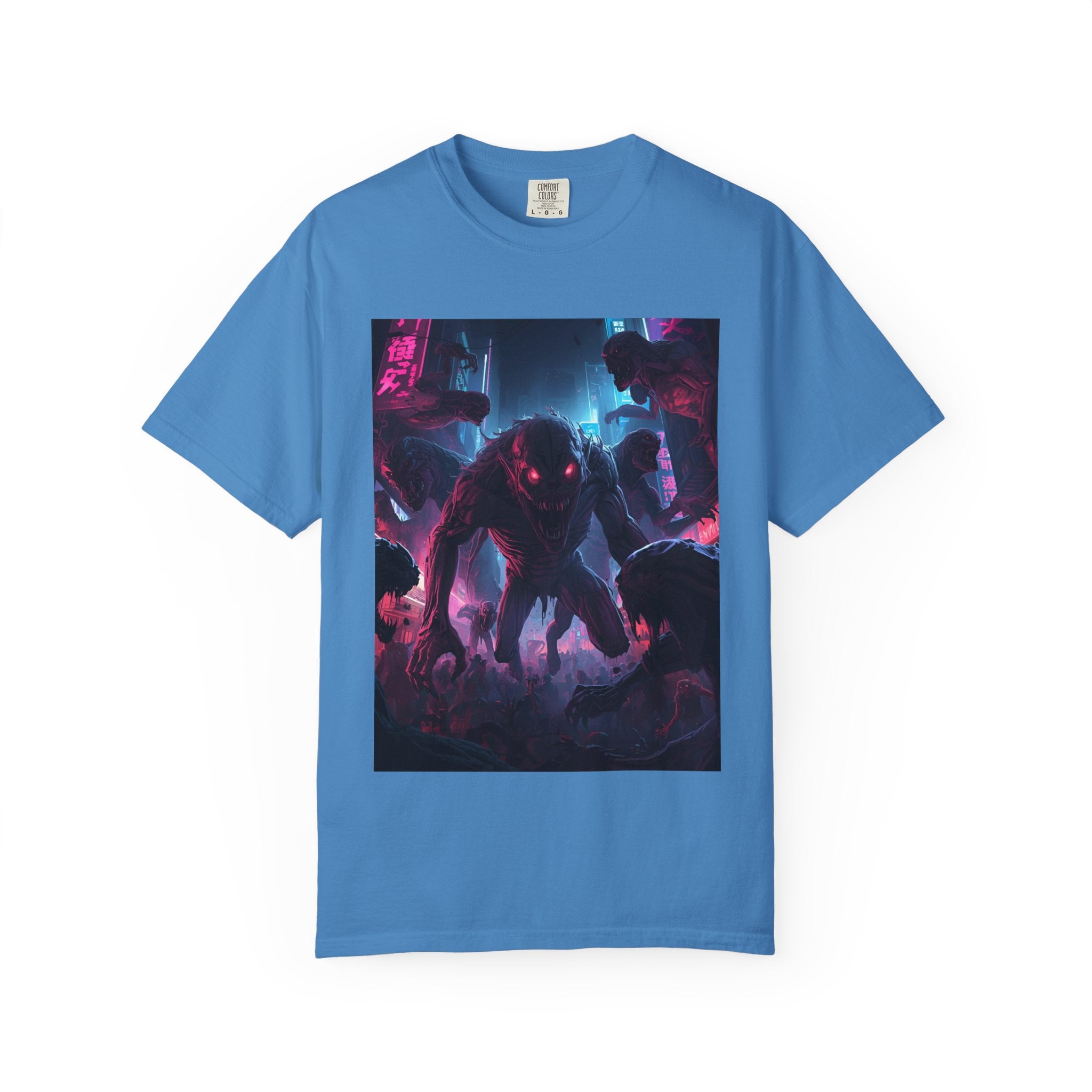 Spooky Creature Unisex Graphic Tee - Halloween Horror T-Shirt, Vintage Style, Spooky Gift, Unisex Halloween Apparel, Unique Costume Alternative