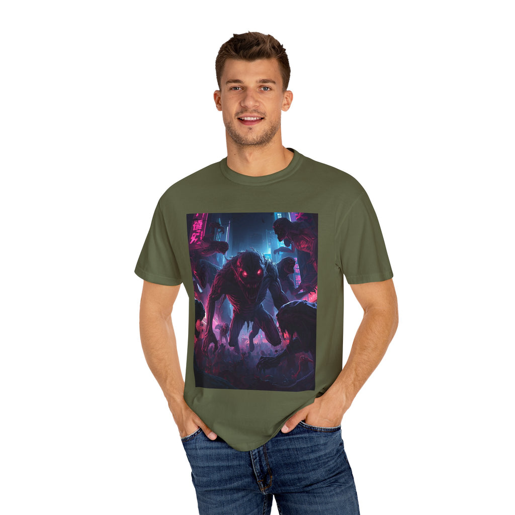 Spooky Creature Unisex Graphic Tee - Halloween Horror T-Shirt, Vintage Style, Spooky Gift, Unisex Halloween Apparel, Unique Costume Alternative