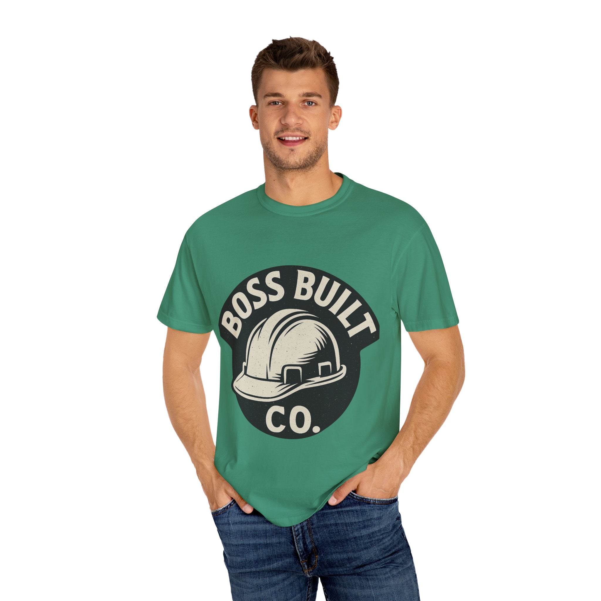 Boss Built Co. Construction Helmet T-Shirt