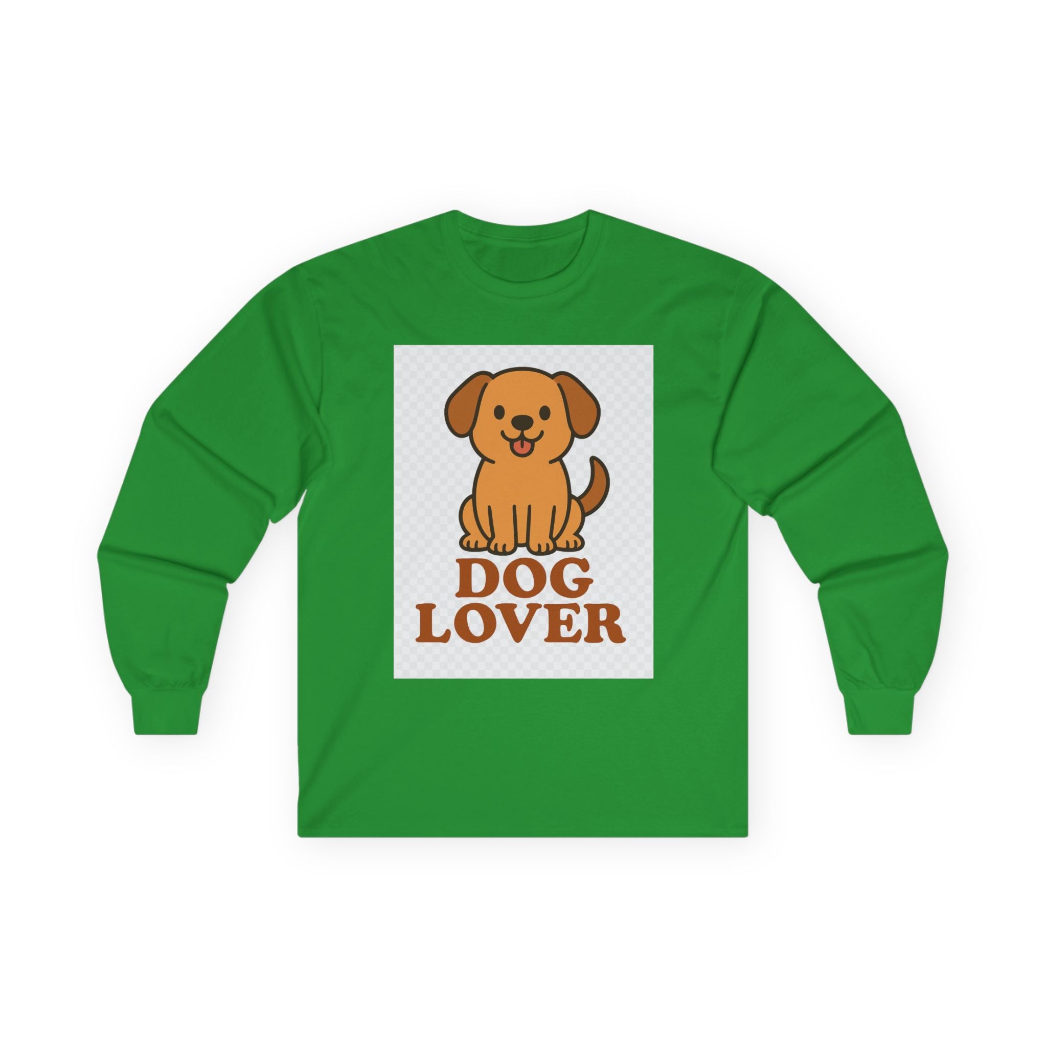 Dog Lover Long Sleeve Tee, Unisex Tee for Pet Enthusiasts, Cute Dog Apparel, Gift for Dog Owners, Casual Everyday Wear