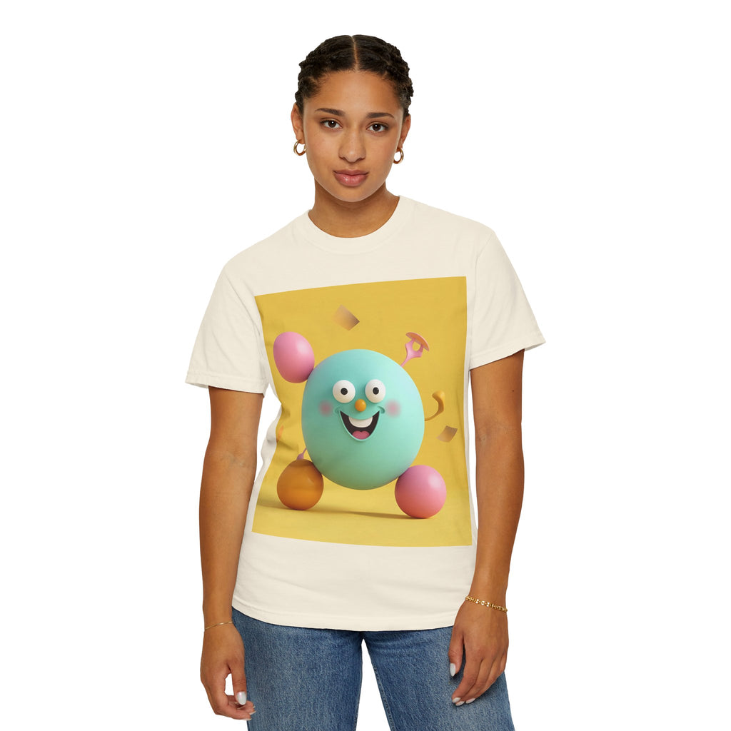 Playful Colorful Cartoon T-Shirt for Fun-Loving Souls, Graphic Tee, Gift for Kids & Adults, Birthday Party Outfit, Casual Wear, Housewarming Gift