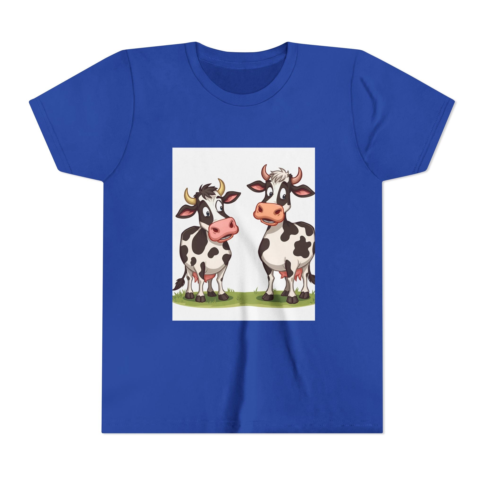Cute Cows Youth Short Sleeve Tee