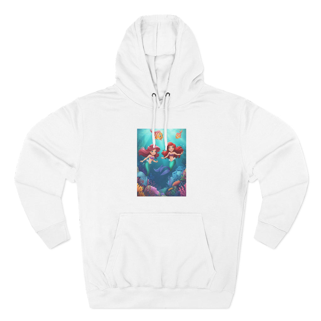 Mermaid Three-Panel Fleece Hoodie