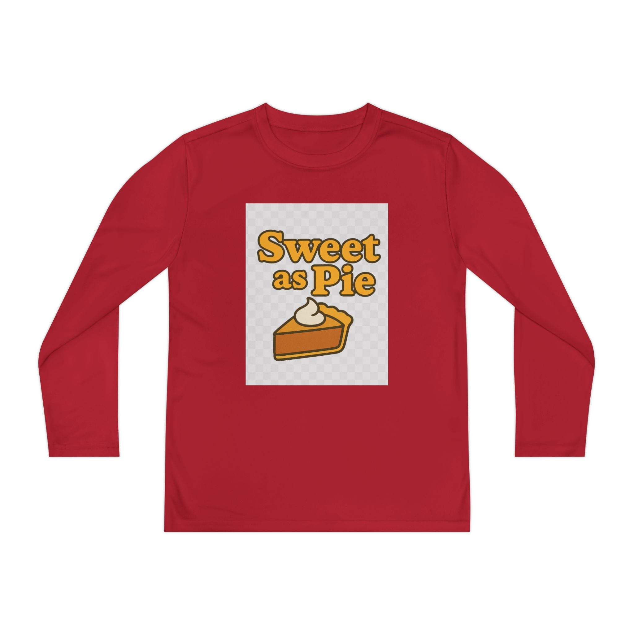 Sweet As Pie Youth Long Sleeve Competitor Tee