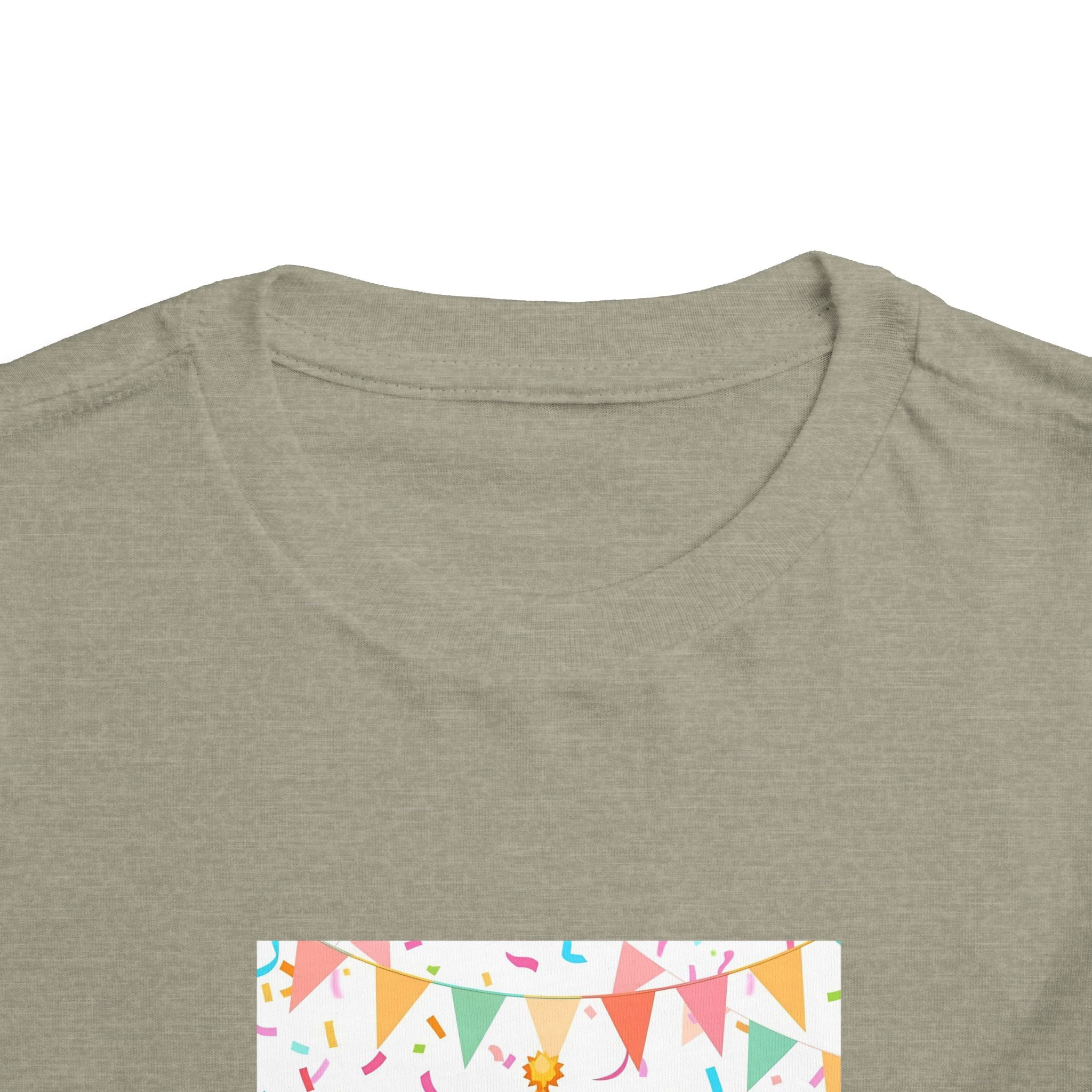Party Animal With Squirl Toddler Short Sleeve Tee