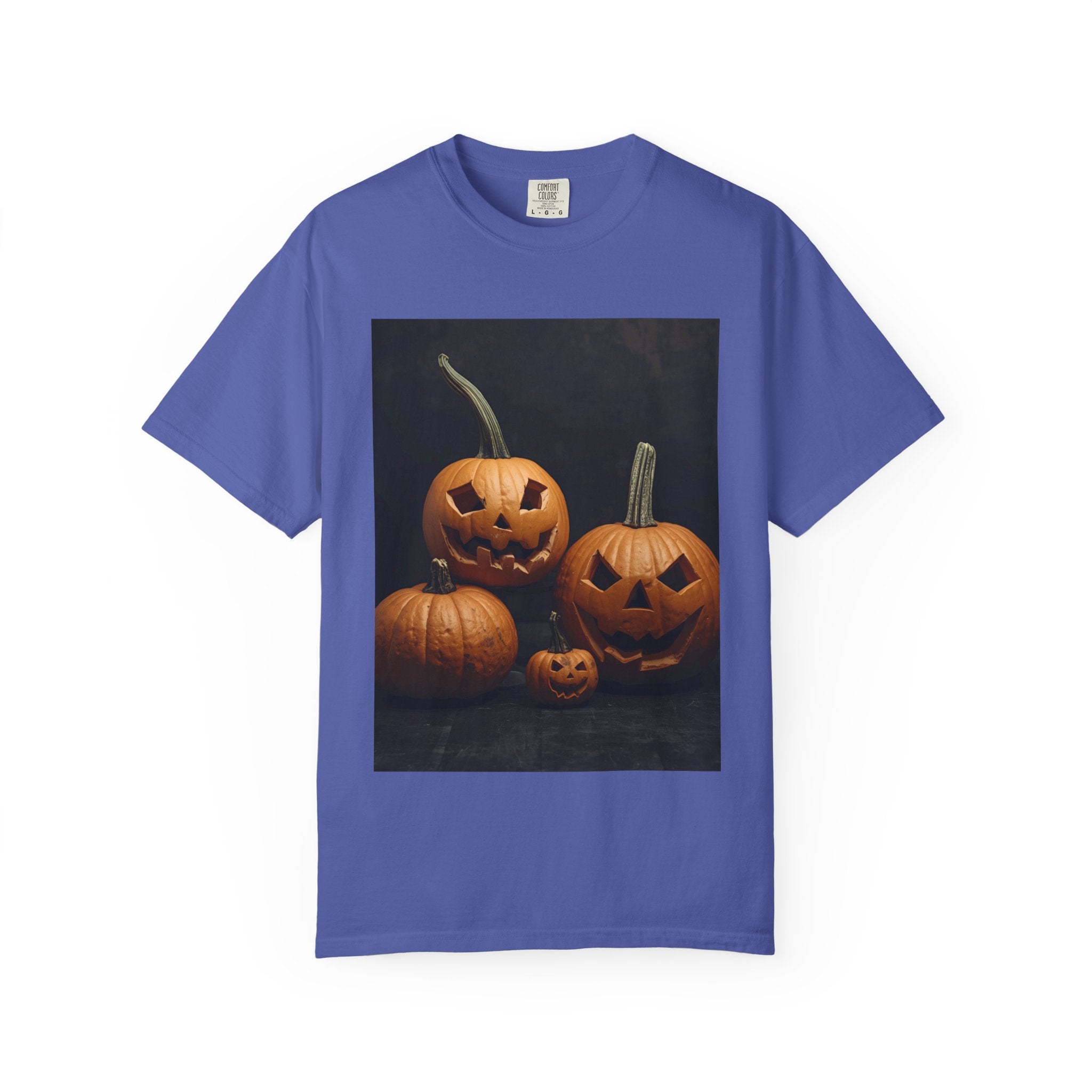 Halloween Pumpkin Graphic Tee, Unisex T-Shirt, Fall Fashion, Cozy Casual Wear, Spooky Season Apparel, Autumn Vibes