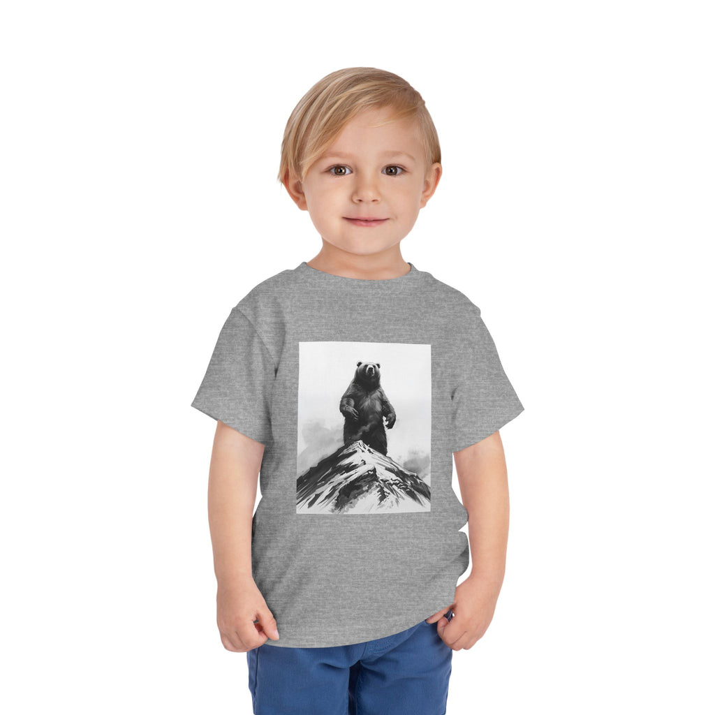 Bear Mountain Snow Toddler Short Sleeve Tee