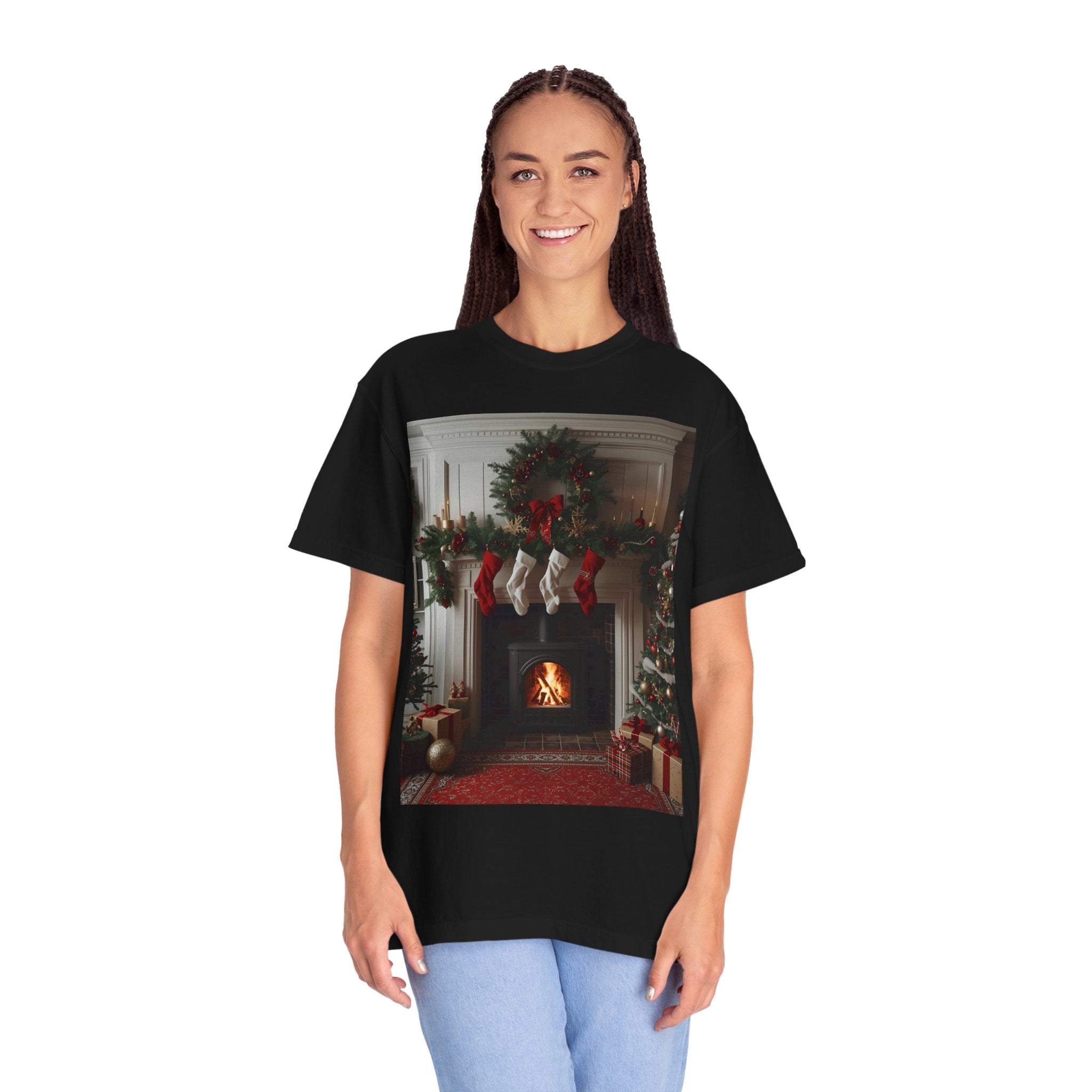 Cozy Holiday T-Shirt, Christmas Tee, Casual Winter Shirt, Family Gathering Outfit, Unisex Festive Apparel