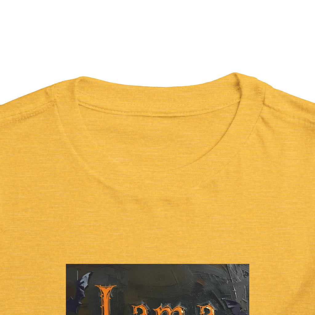 I Am A Halloween Baby Toddler Short Sleeve Tee