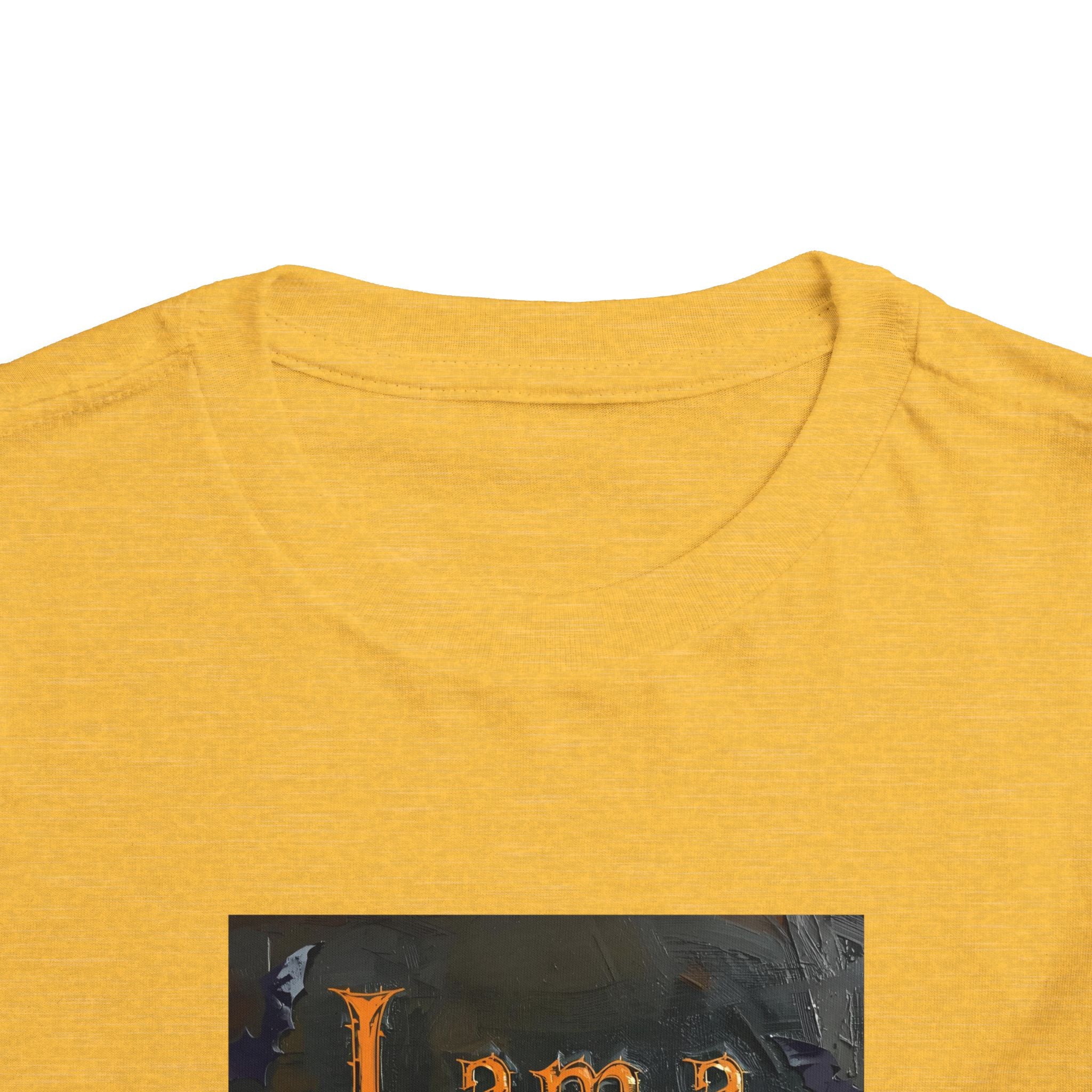 I Am A Halloween Baby Toddler Short Sleeve Tee