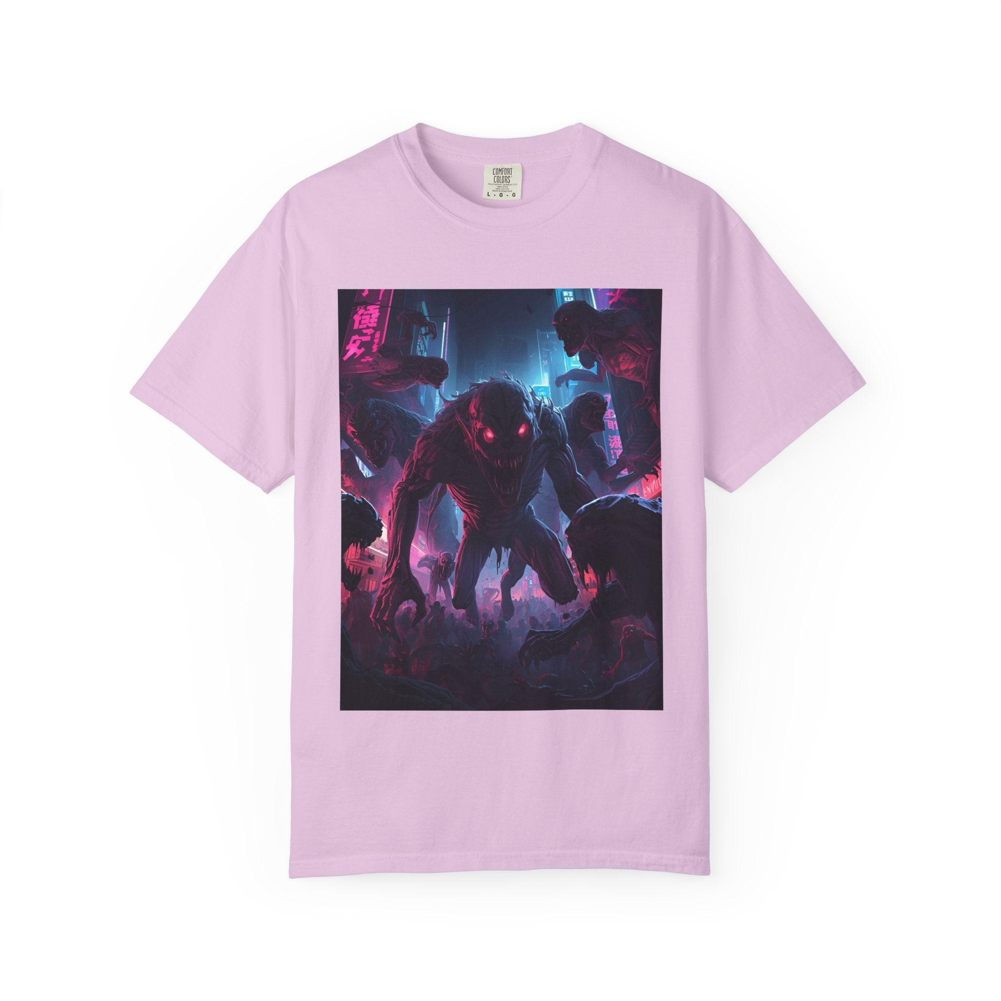 Spooky Creature Gothic Horror Unisex T-Shirt, Spooky Graphic Tee, Unique Gift for Halloween, Vintage-Inspired Horror Tee, Monster Art Shirt