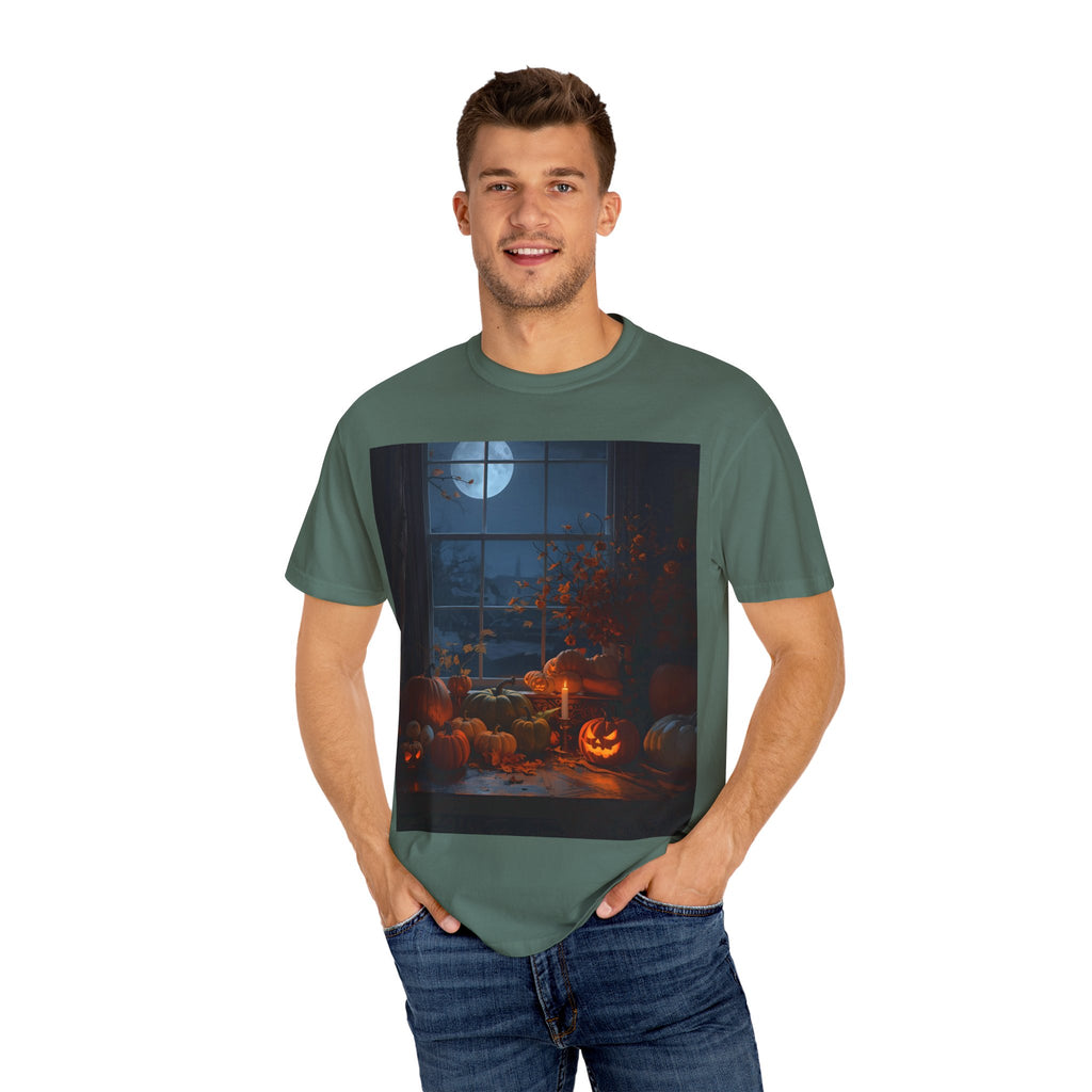 Cozy Halloween Tee, Fall Graphic Shirt, Pumpkin Patch T-Shirt, Spooky Season Apparel, Unisex Autumn Top
