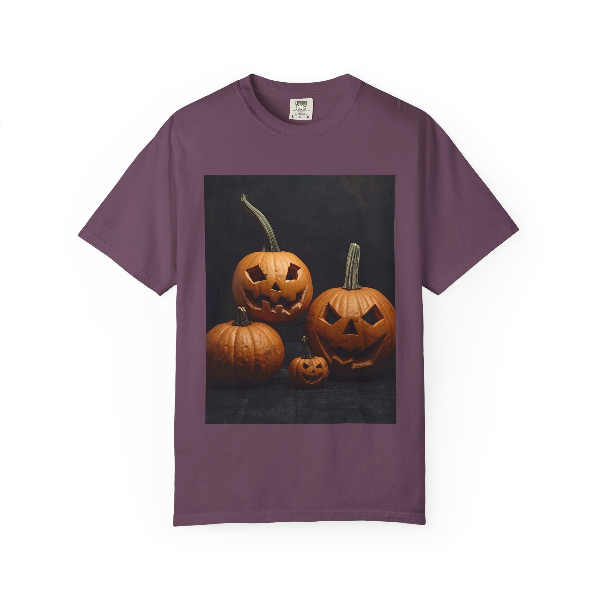 Halloween Pumpkin Graphic Tee, Unisex T-Shirt, Fall Fashion, Cozy Casual Wear, Spooky Season Apparel, Autumn Vibes