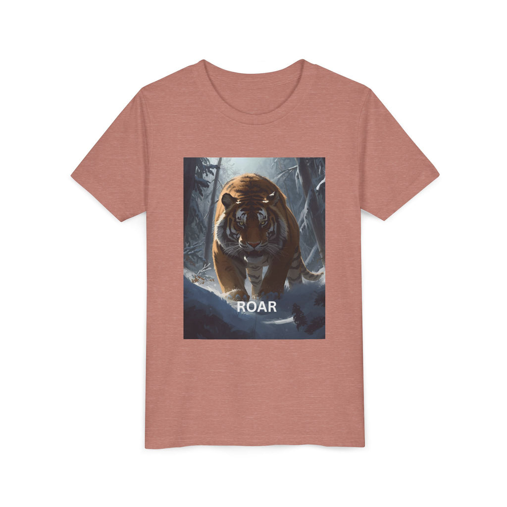 Tiger Roar Snow Youth Short Sleeve Tee