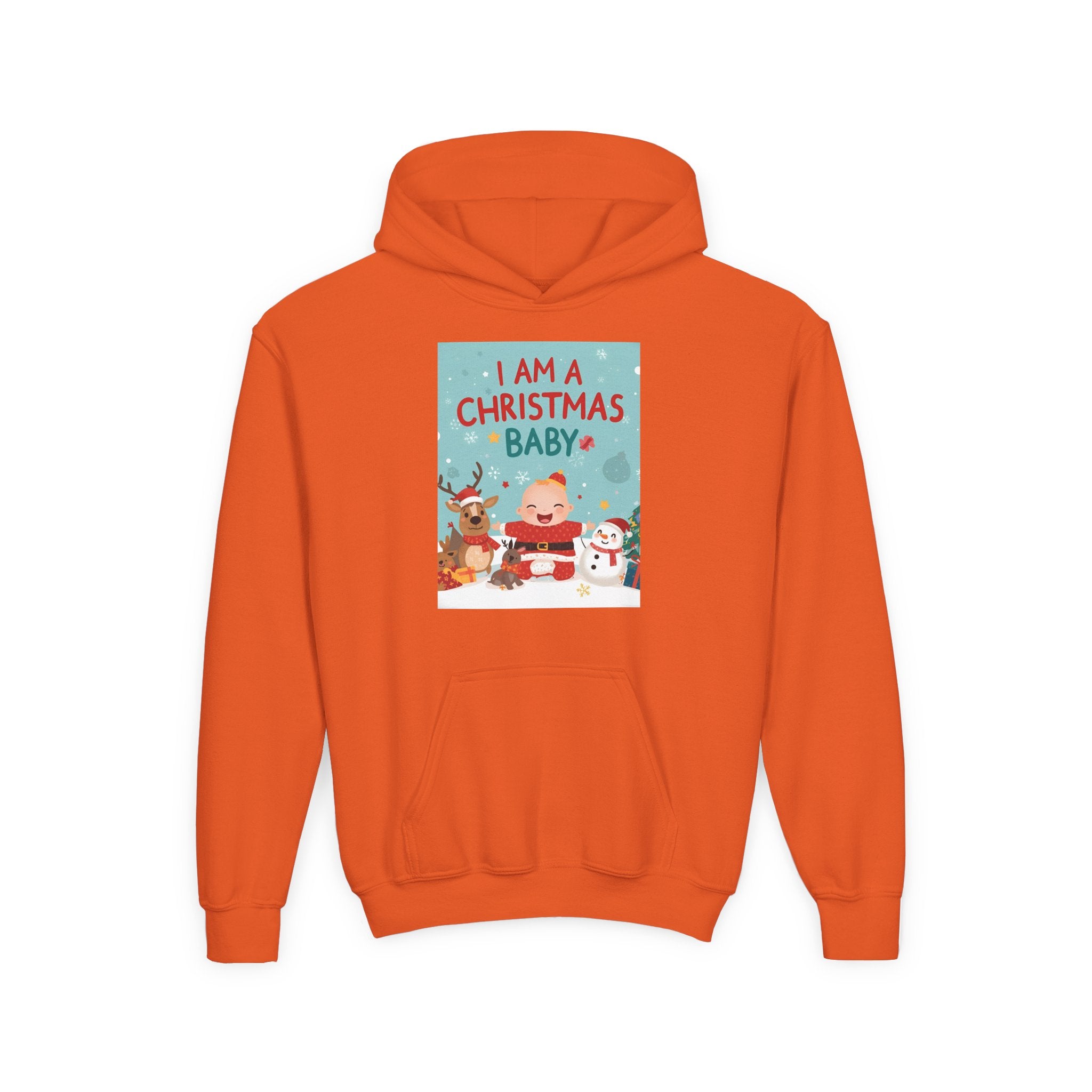 Christmas Youth Heavy Blend Hooded Sweatshirt