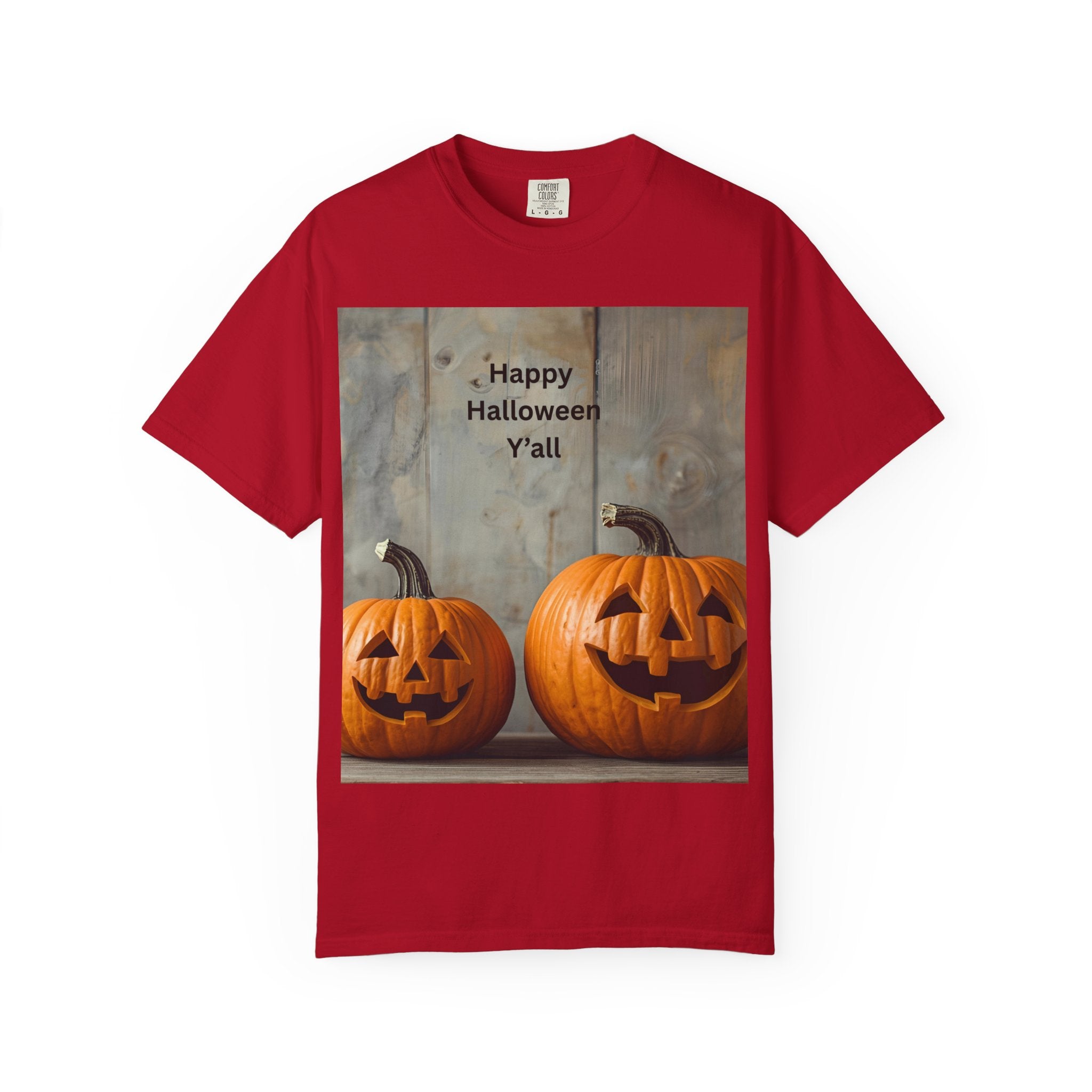 Happy Halloween Y'all T-Shirt | Cozy Fall Tee, Pumpkin Shirt, Unisex Halloween Apparel, October Gift, Casual Wear