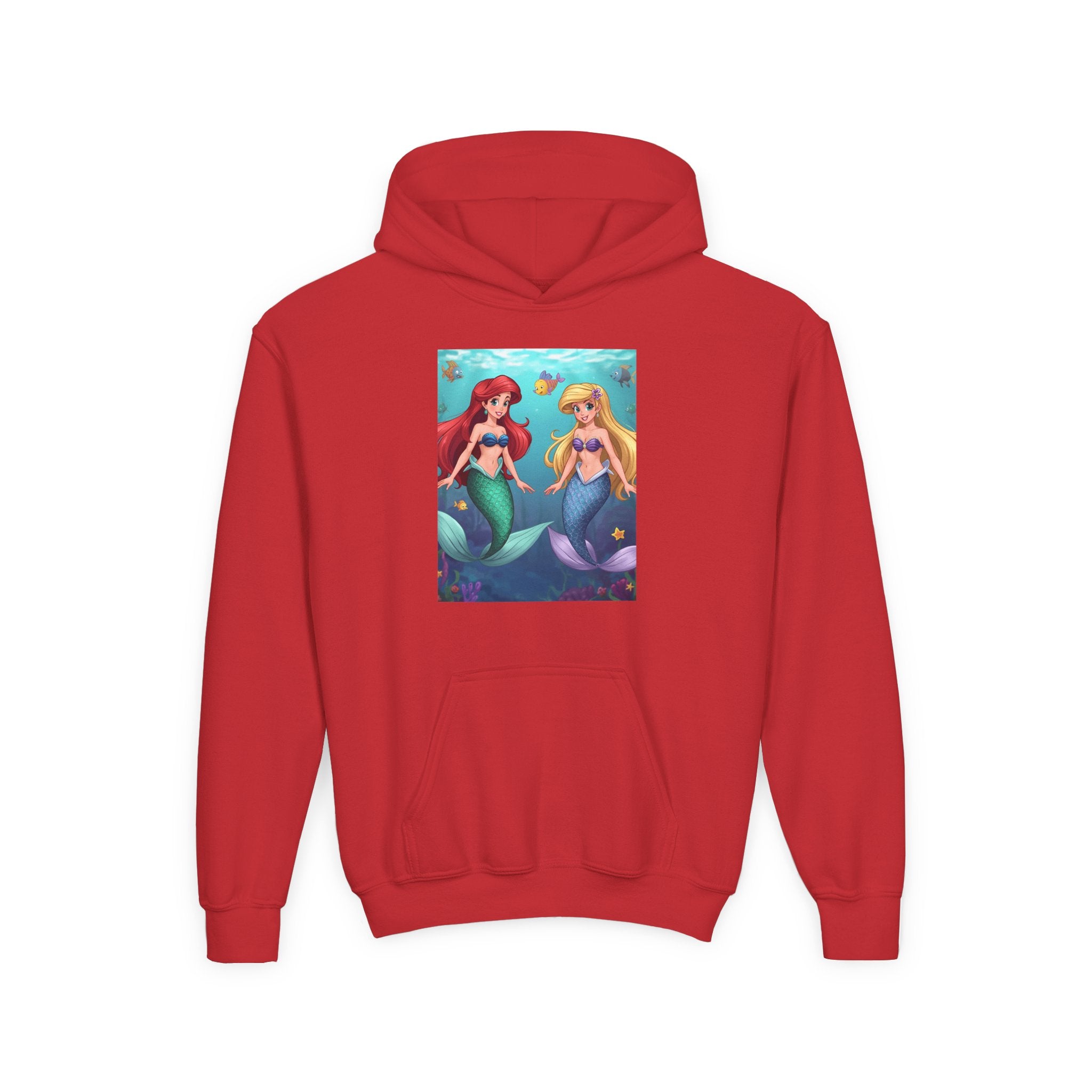 Mermaid Youth Heavy Blend Hooded Sweatshirt