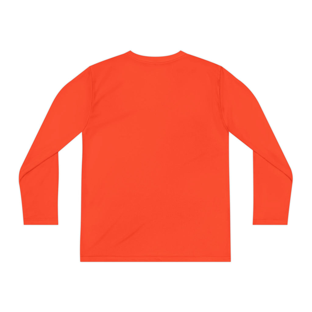 Halloween Pumpkin Spooky Youth Long Sleeve Competitor Tee